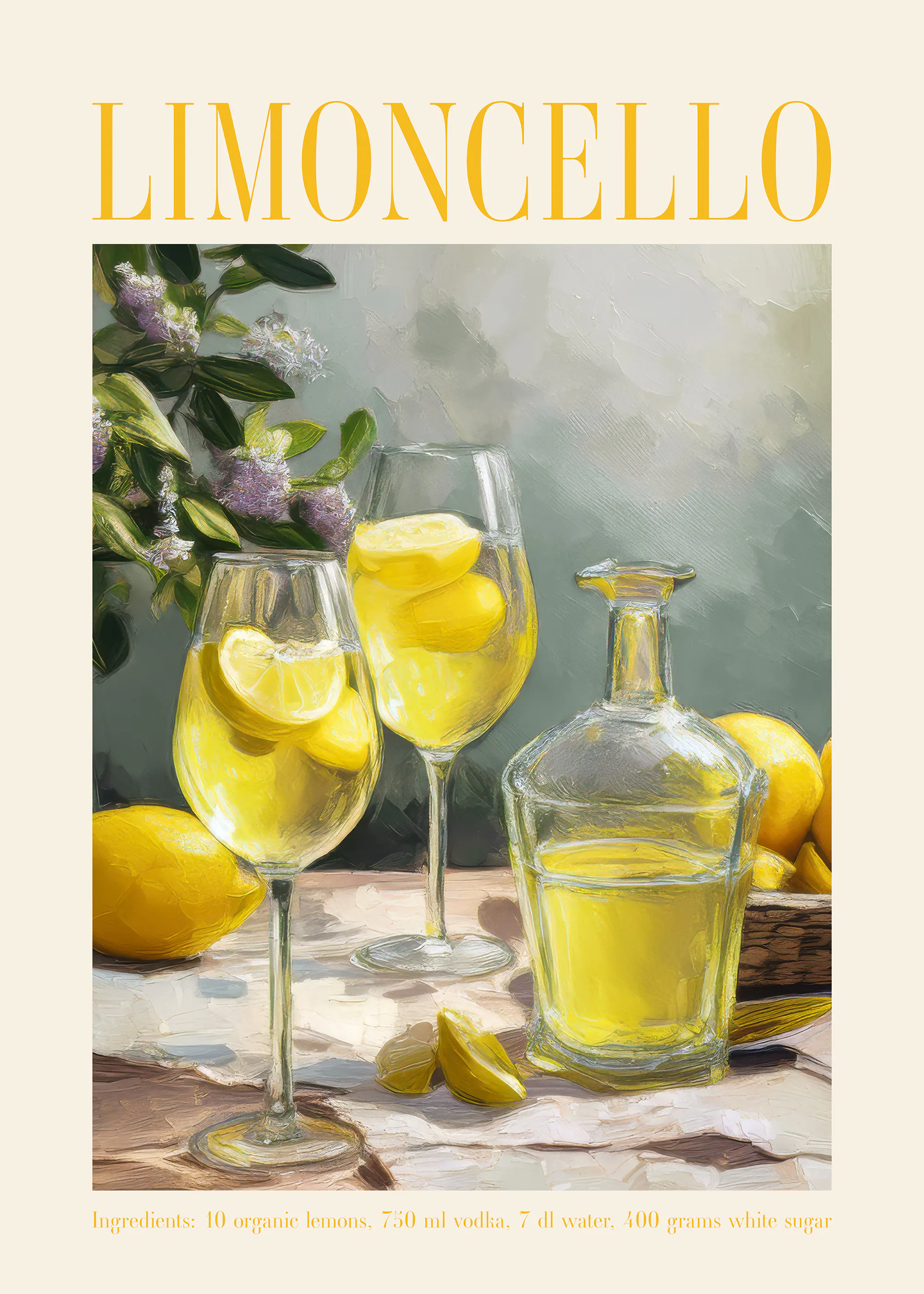 Limoncello Aperitivo Plakat 0