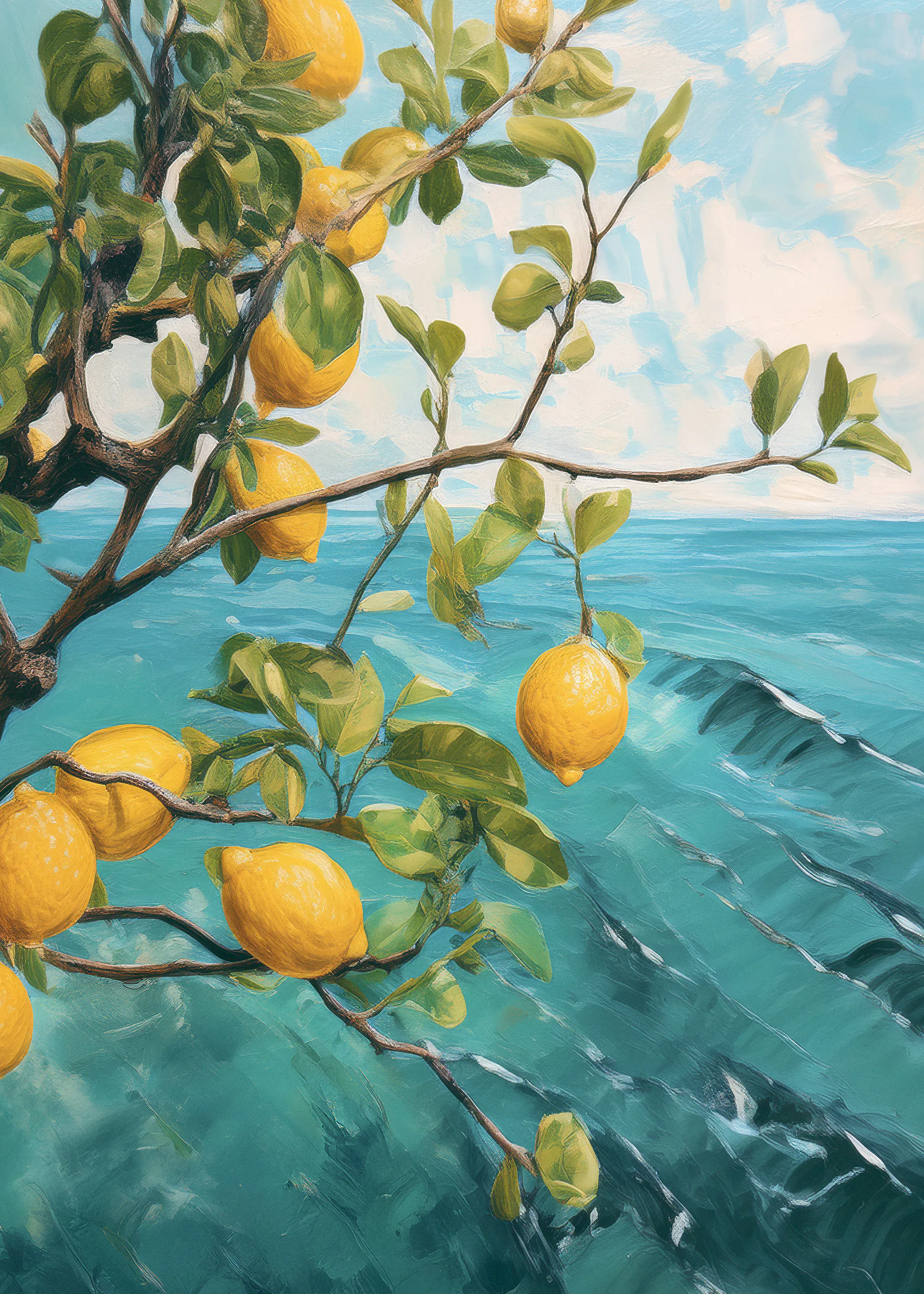 Amalfi Lemons Poster 0