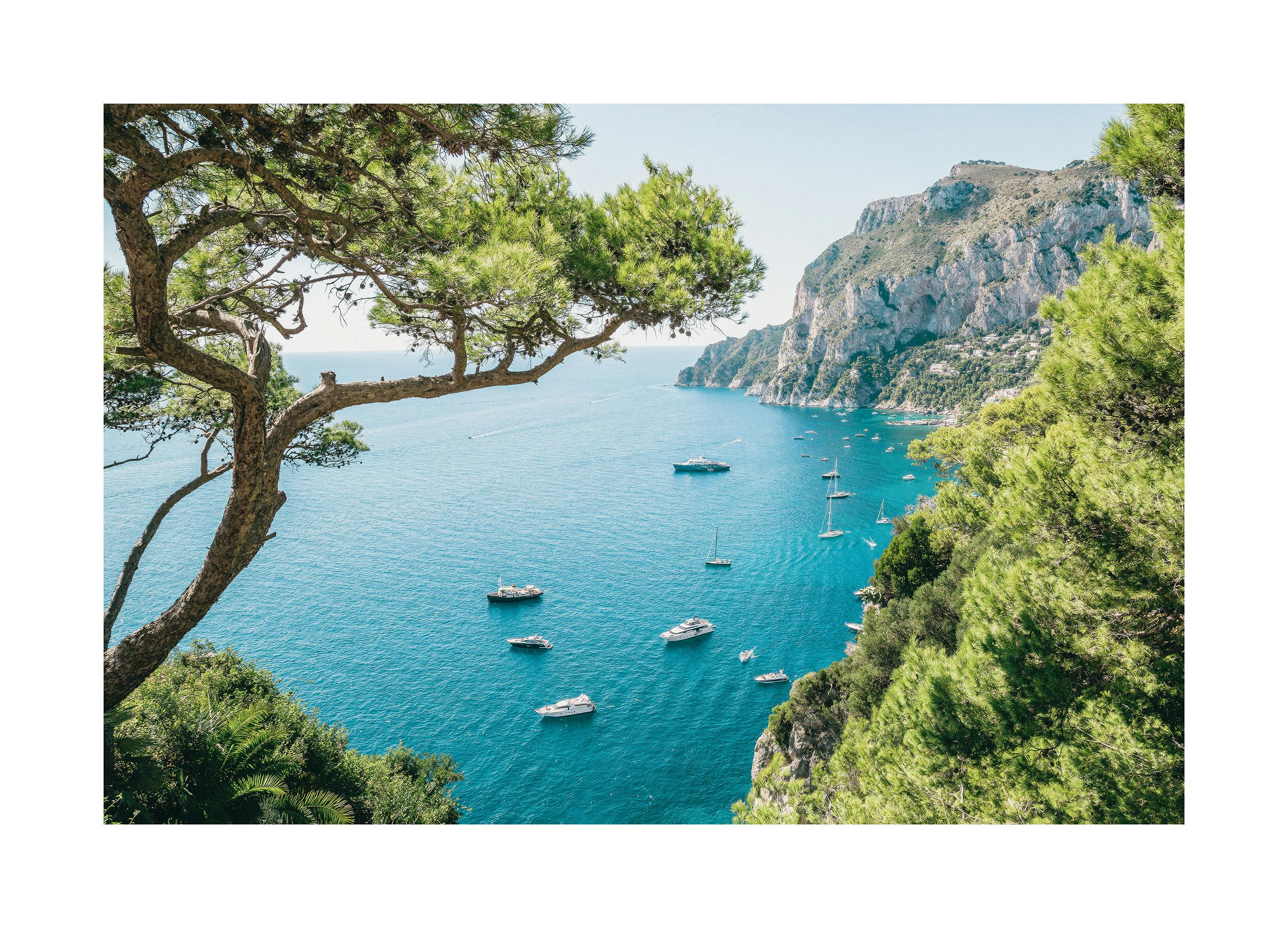 Capri Coastline Poster (70x100 cm) - Poster Store