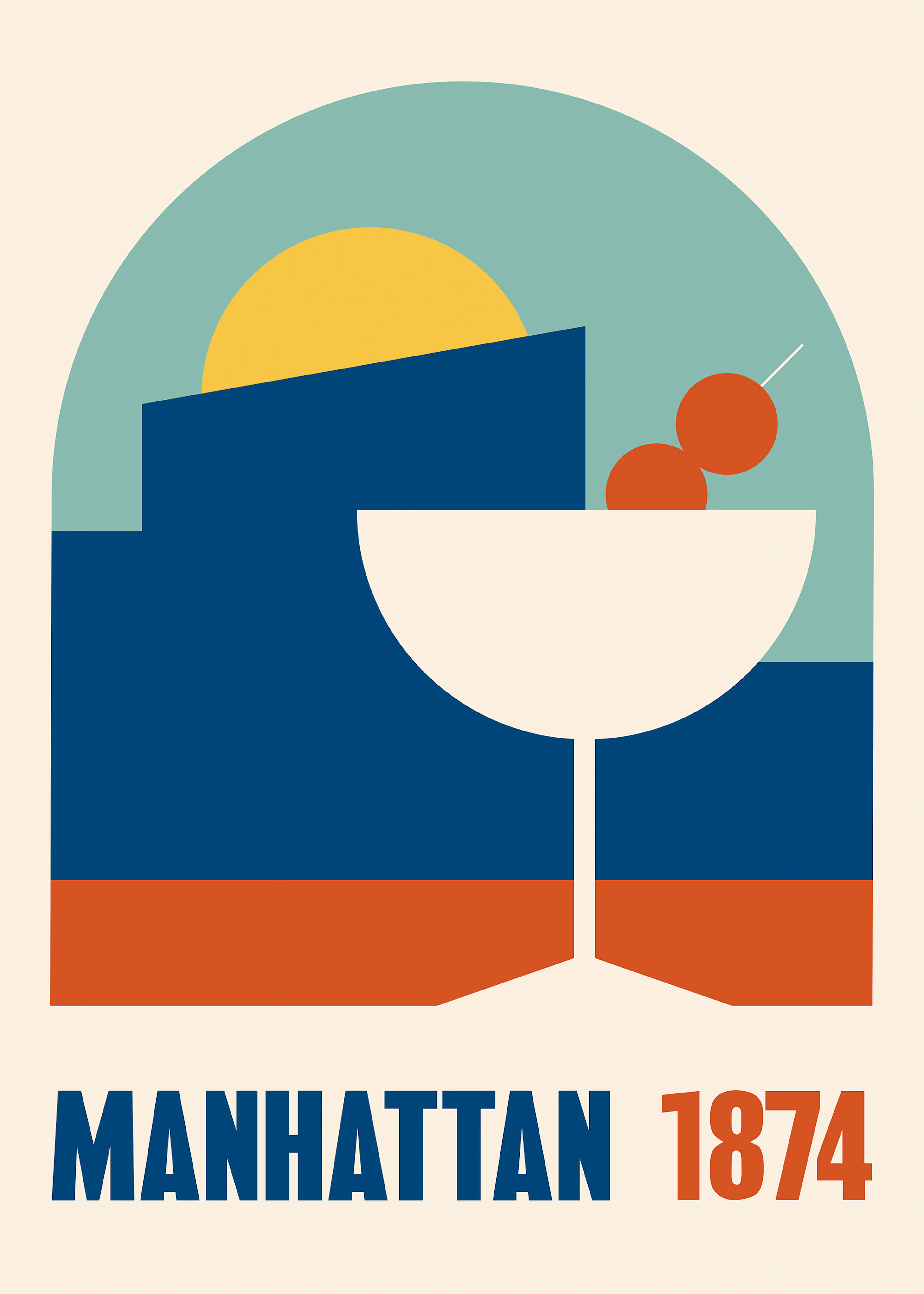 Manhattan Sunset Poster 0