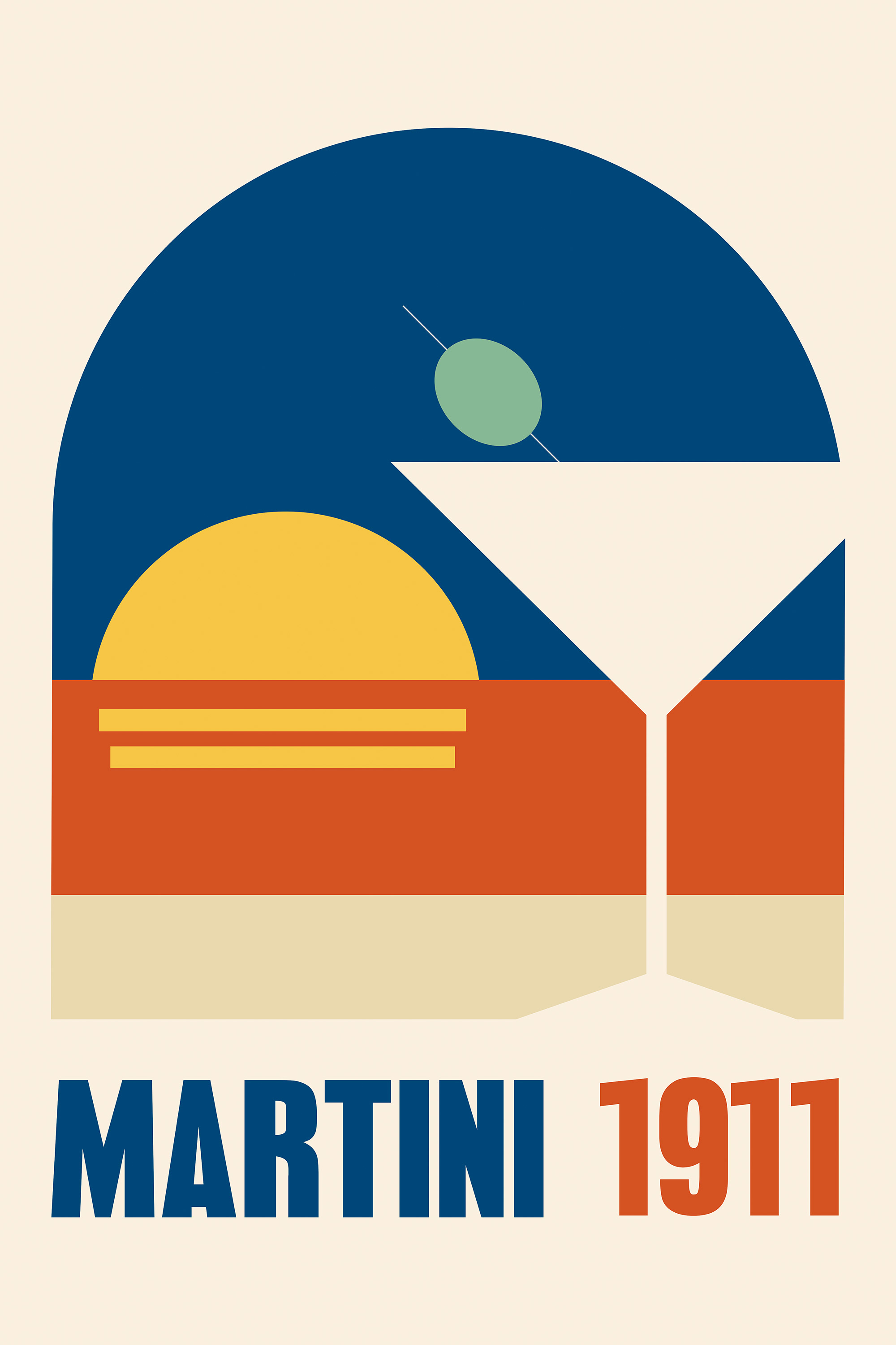 マルティーニ（Martini）のヴィンテージアートポスター Vintage Martini 1911 Sunset Poster | Poster Store US