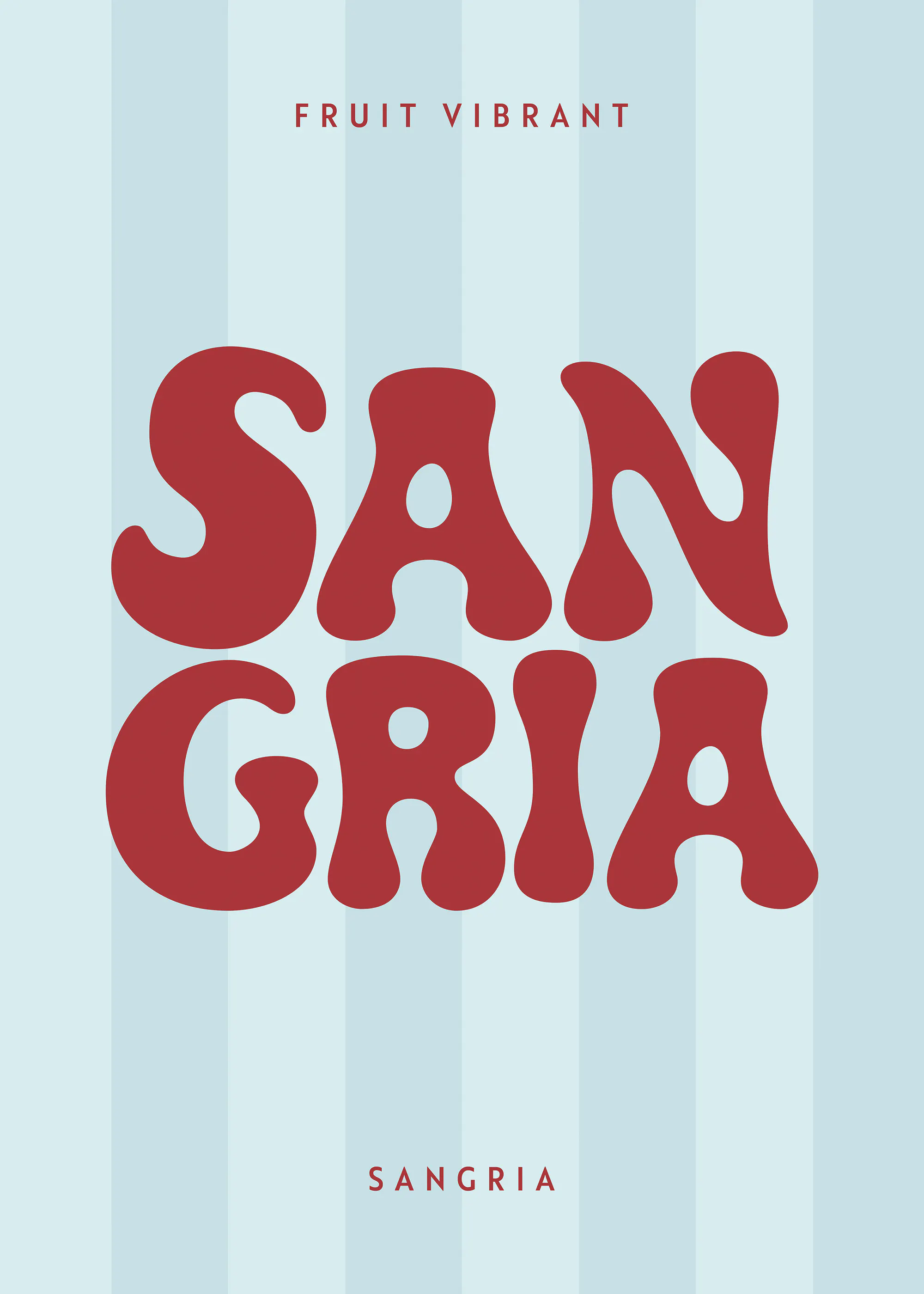 Sangria Stripes Poster 0