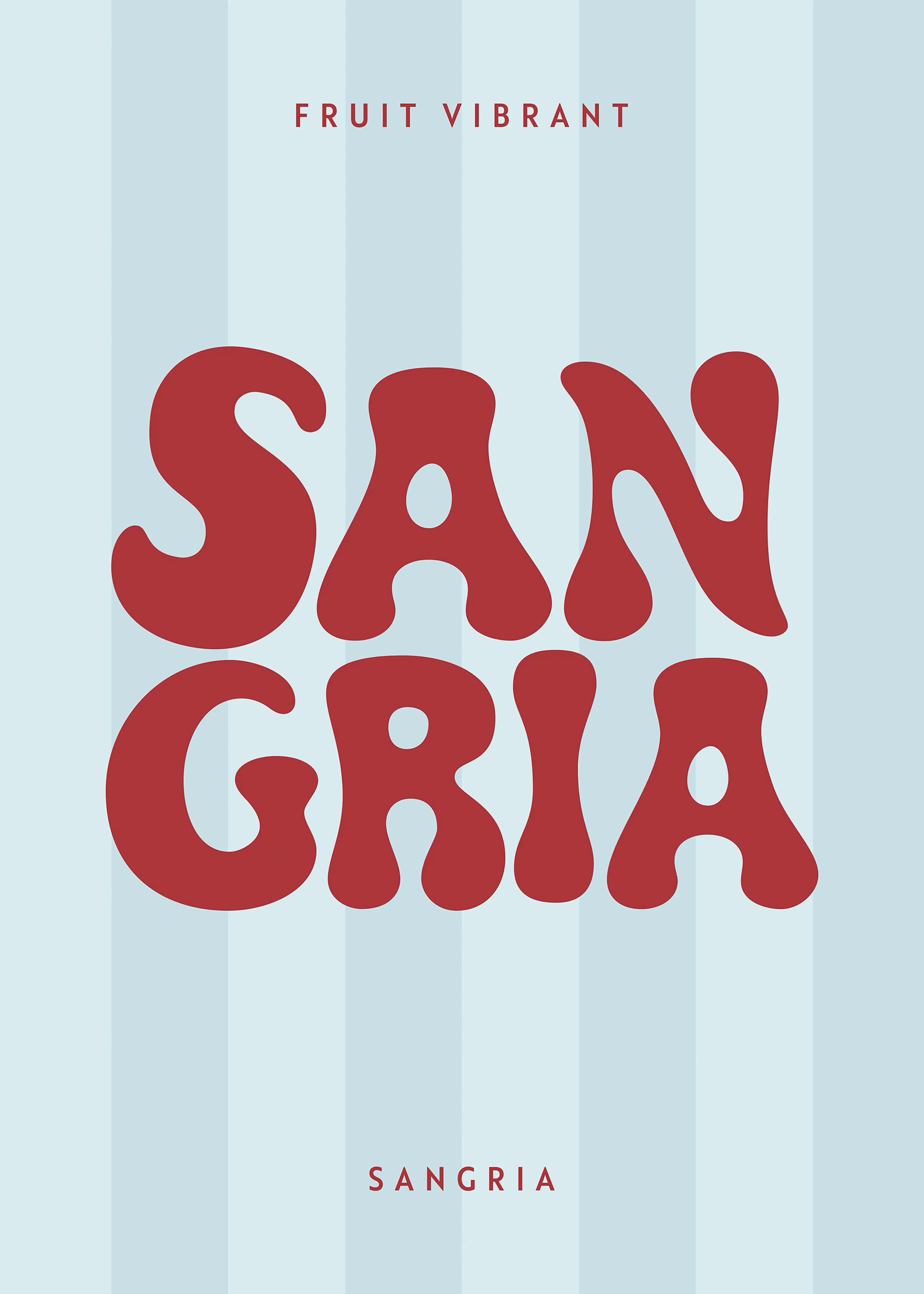 Sangria Stripes Poster 0