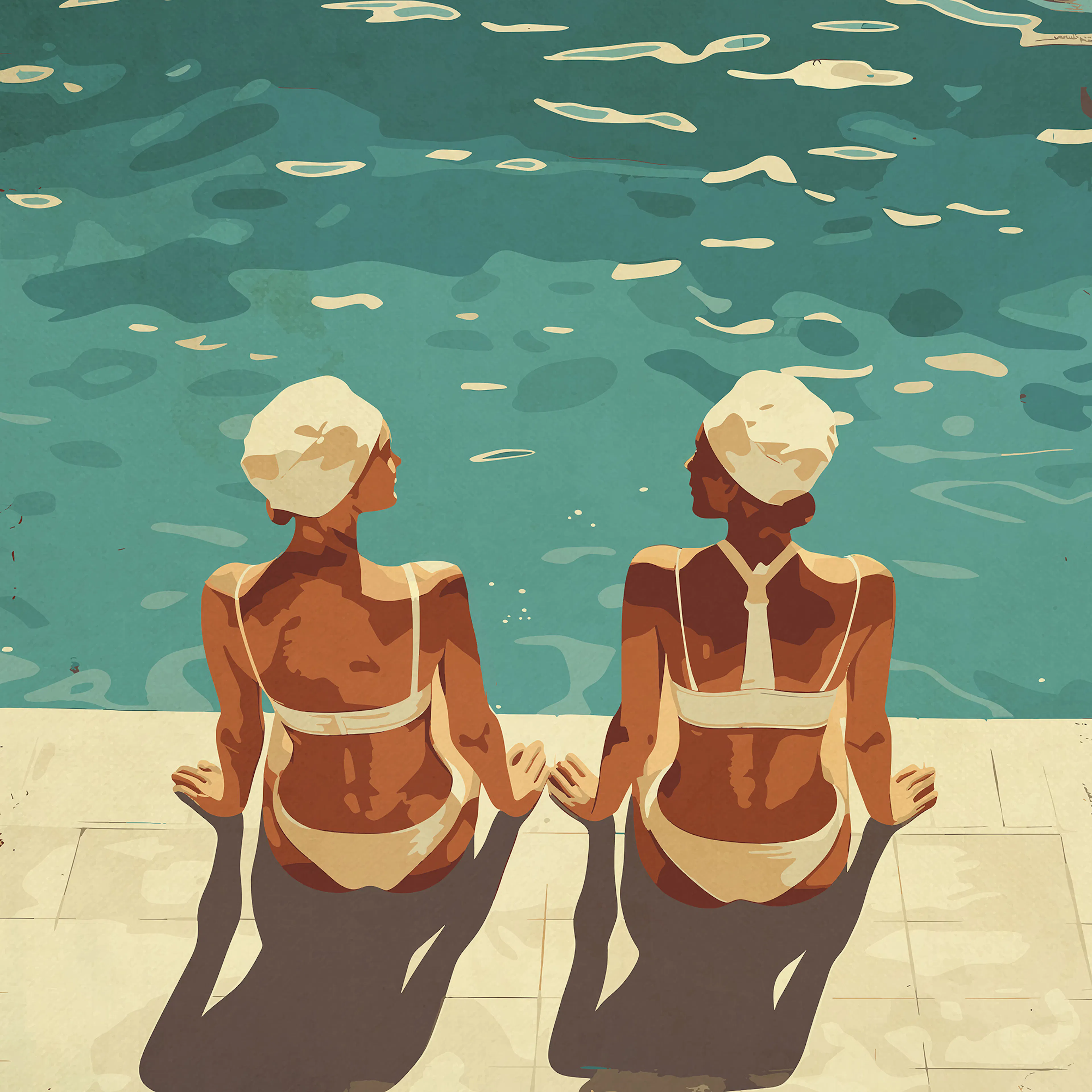 Layla Oz - Pool Women Poster 0