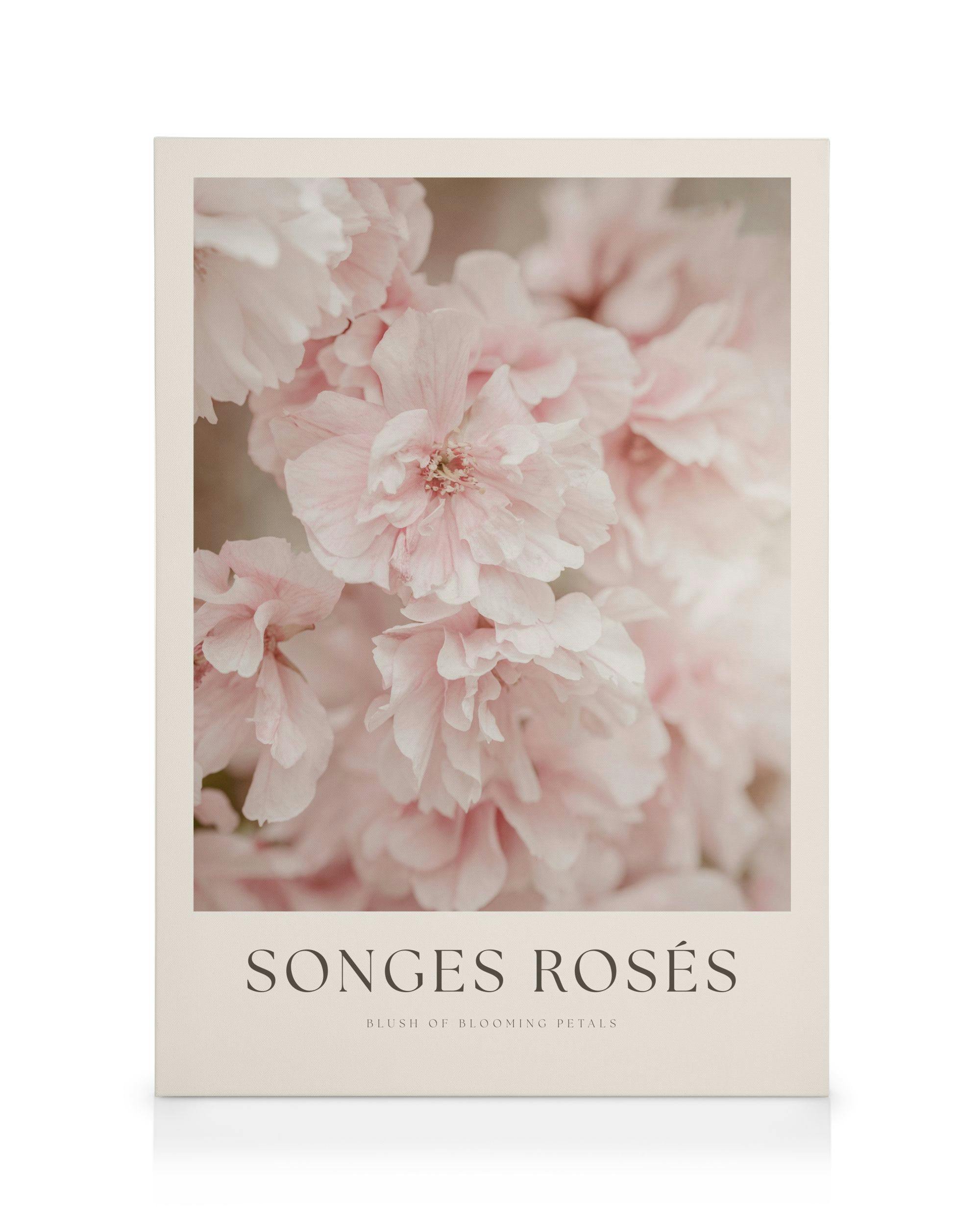 Pink Roses Obraz na płótnie (70x100 cm) - Poster Store