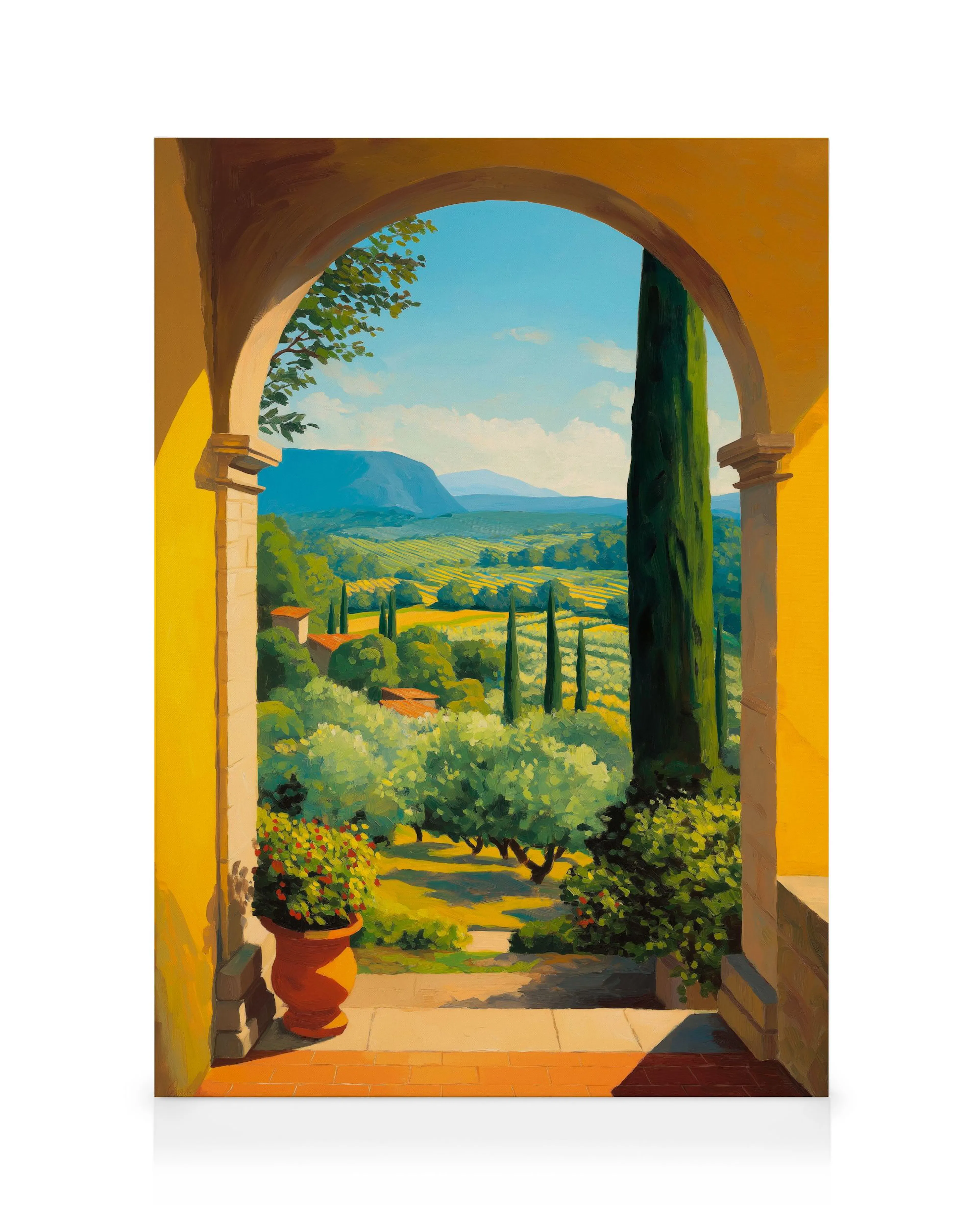 Tuscan Archway View Leinwand 0