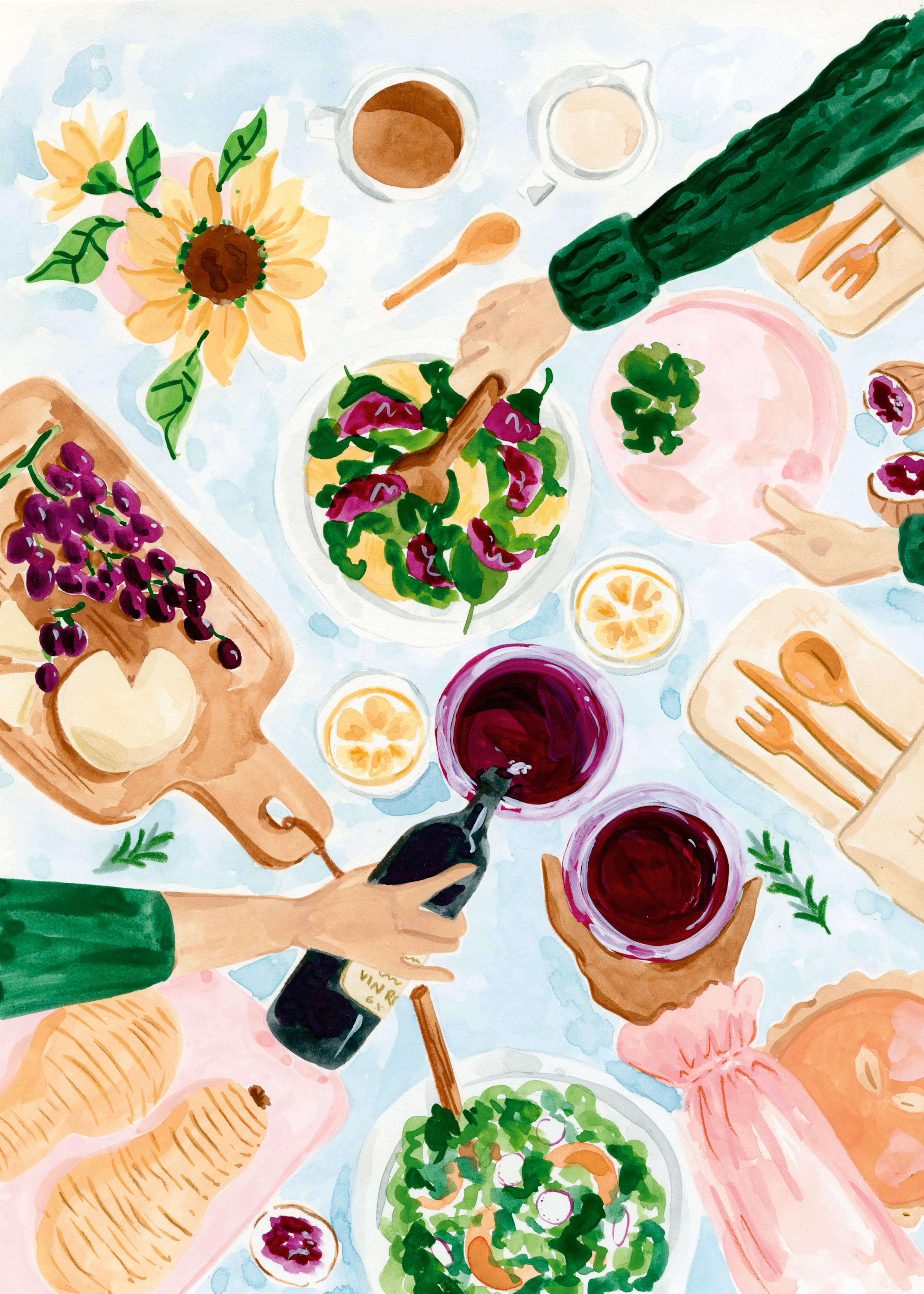 Sabina Fenn - Dinner with Friends Poster 0