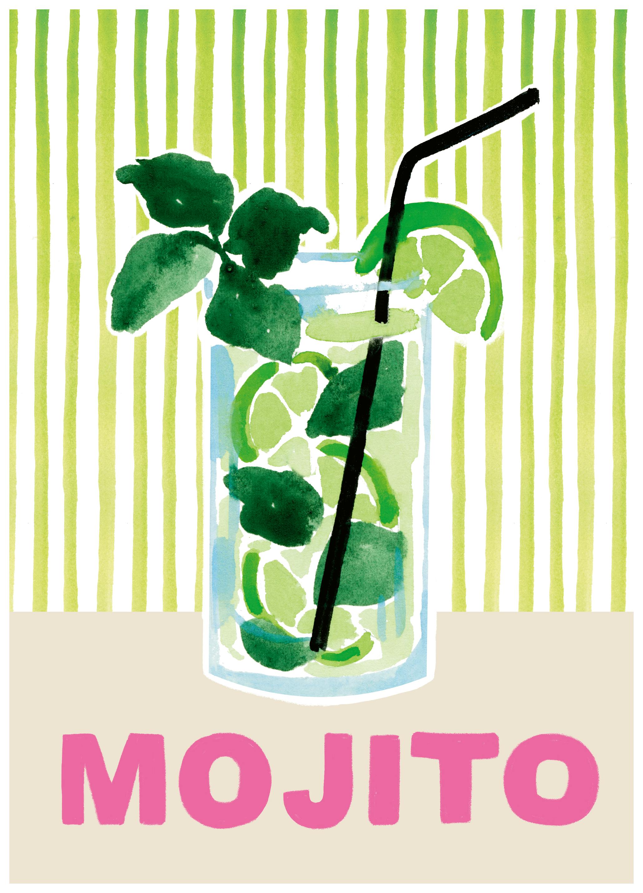 Sabina Fenn - Fresh Mojito Affiche (50x70 cm) - Poster Store