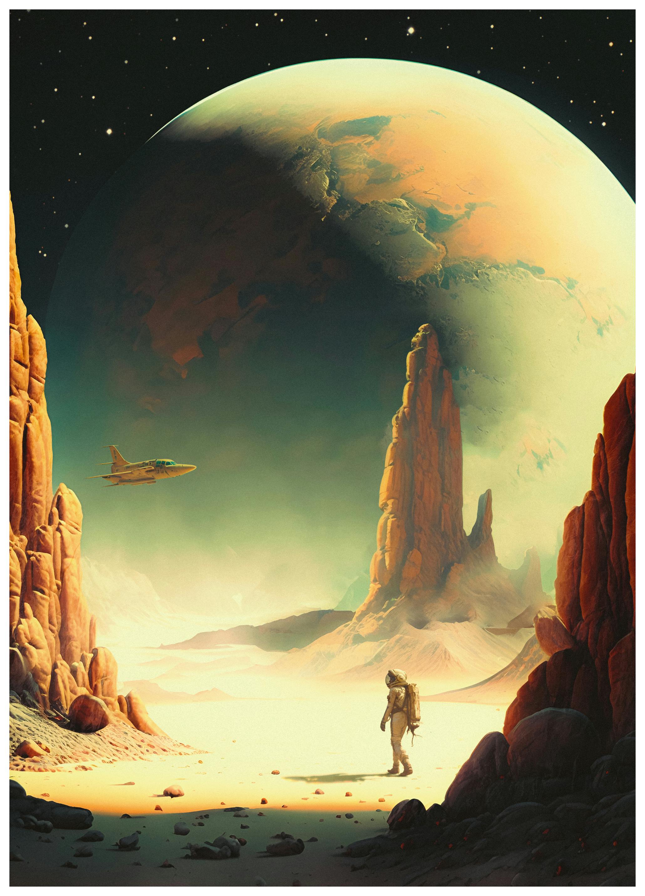 TauDalPoi - Expérience IA Affiche (50x70 cm) - Poster Store