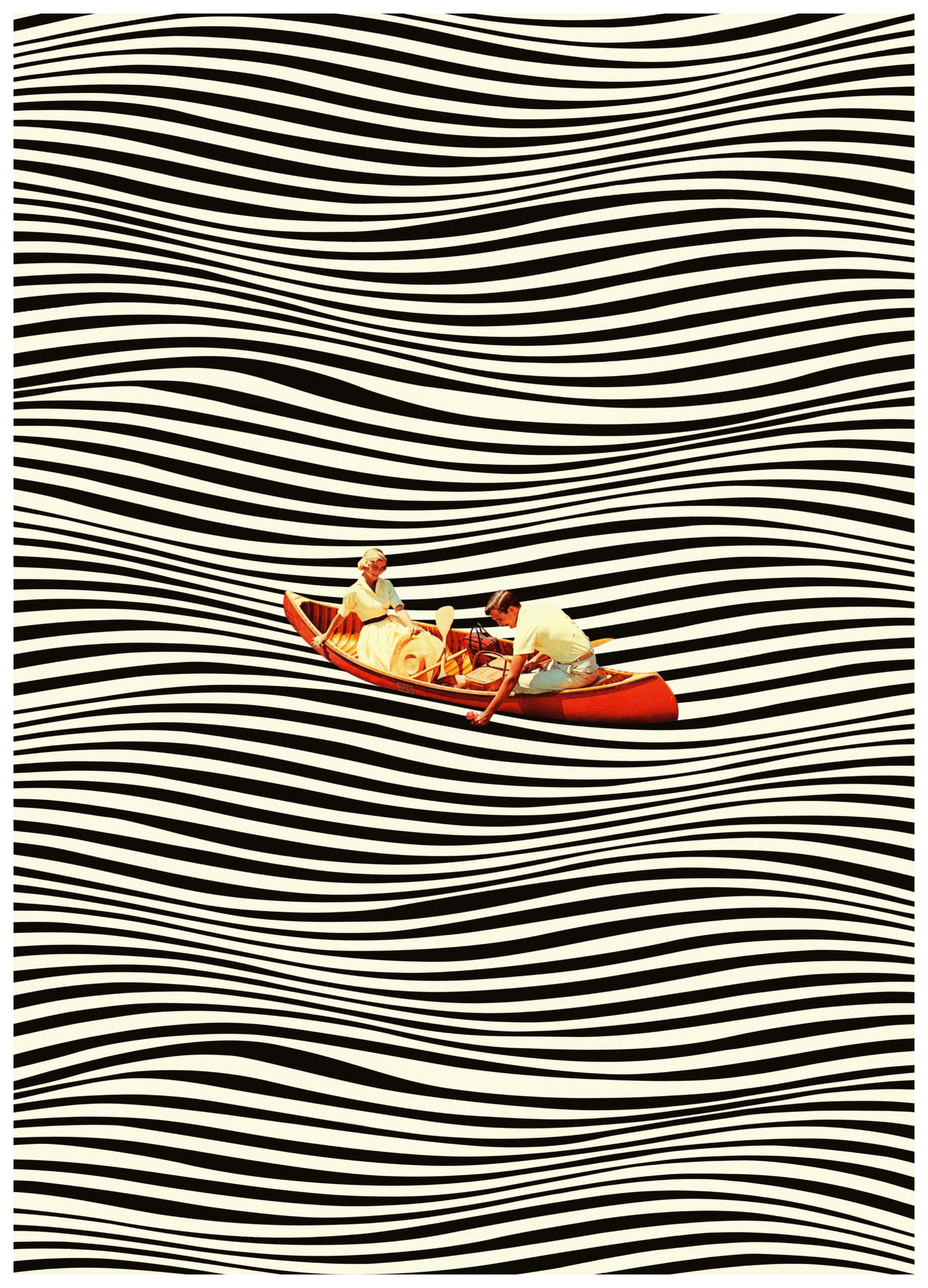 TauDalPoi - Giro in Barca Poster (50x50 cm) - Poster Store