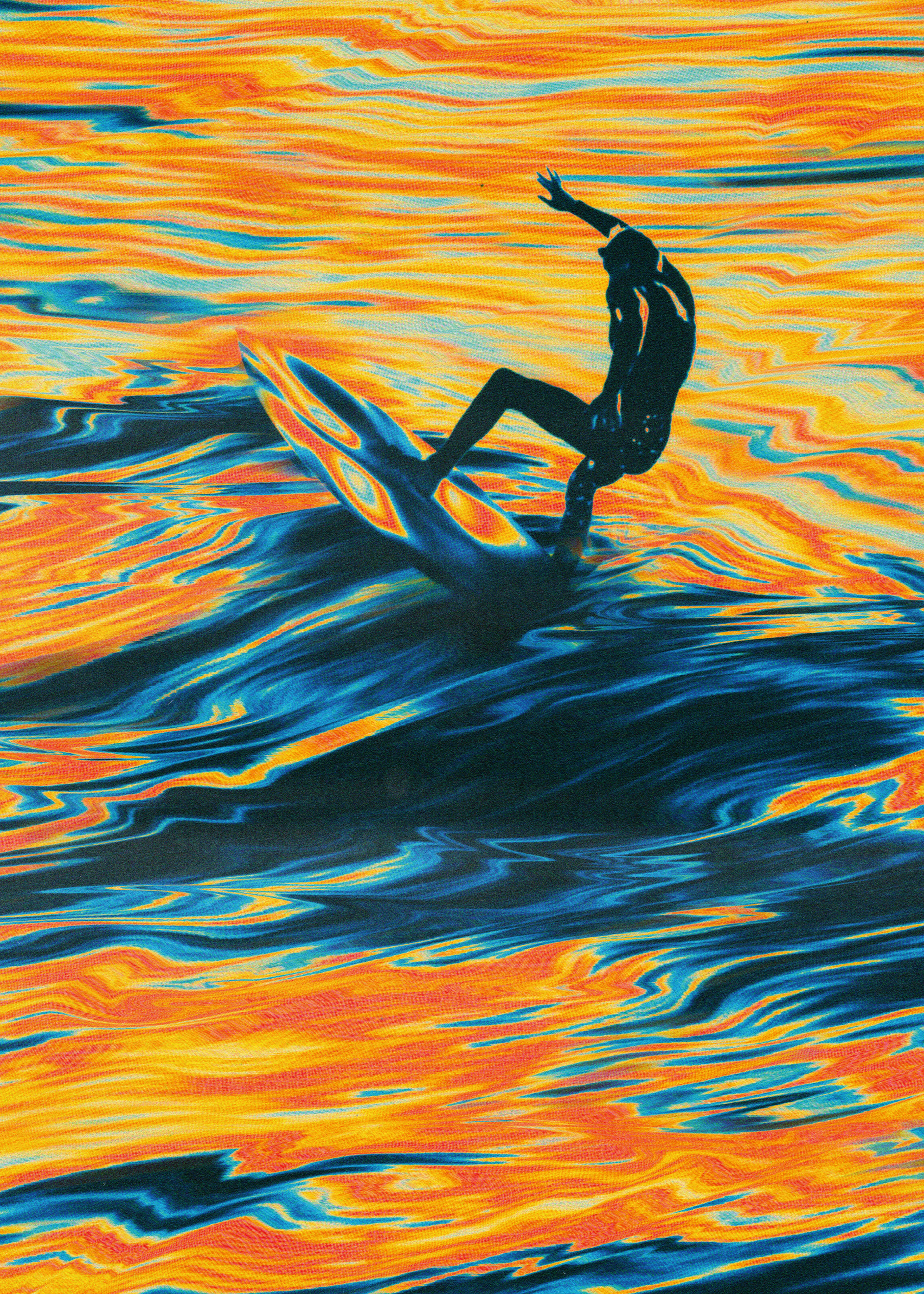 TauDalPoi - サーファーウェーブ ポスター 0