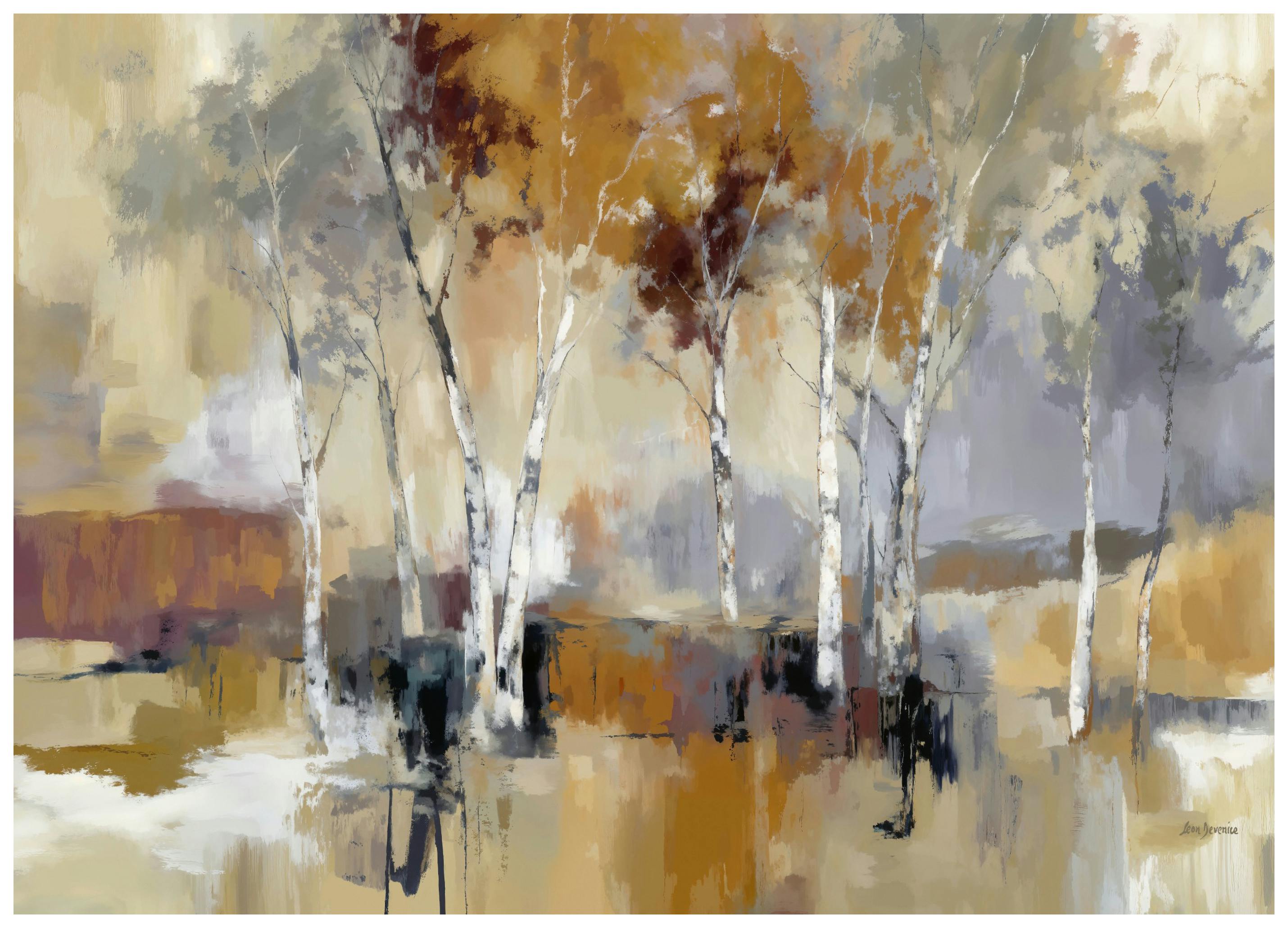 Leon Devenice - Warm Earth Tones Poster (100x150 cm) - Poster Store
