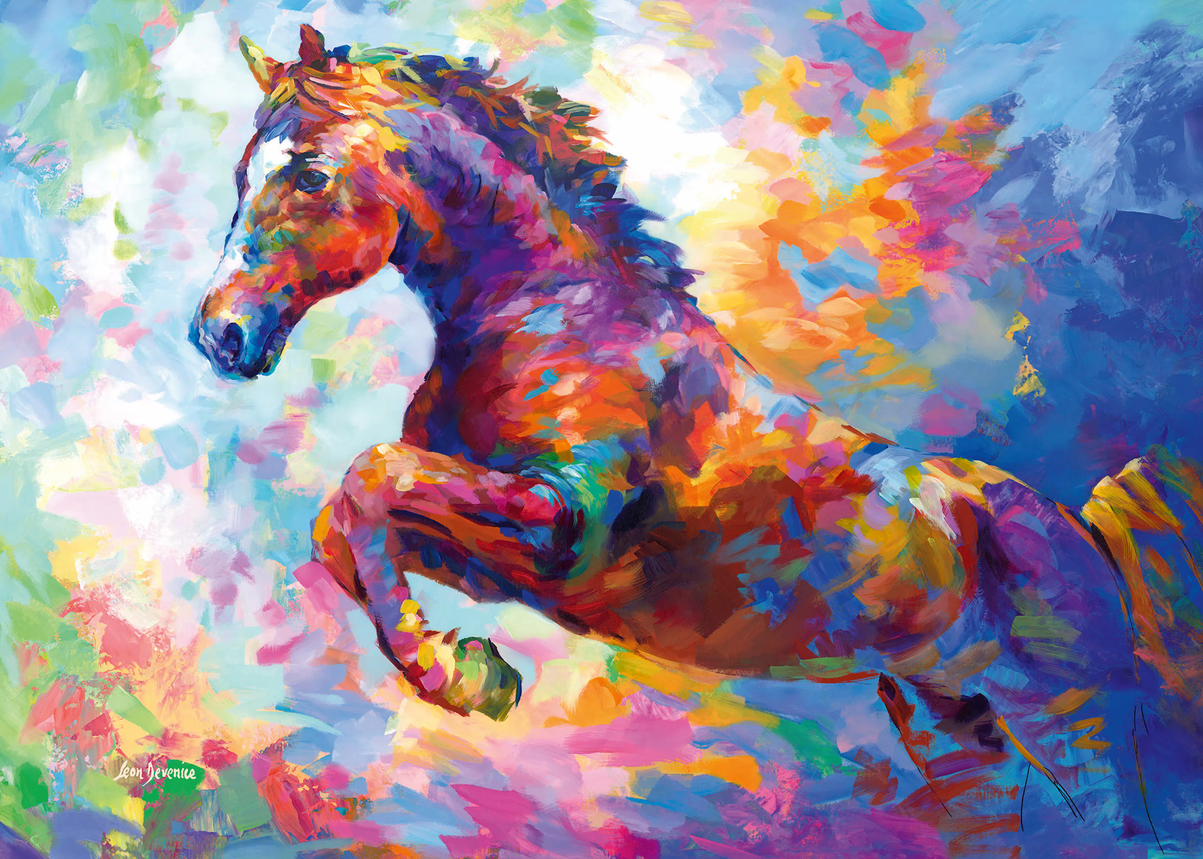 Leon Devenice - 다채로운 말 포스터 0