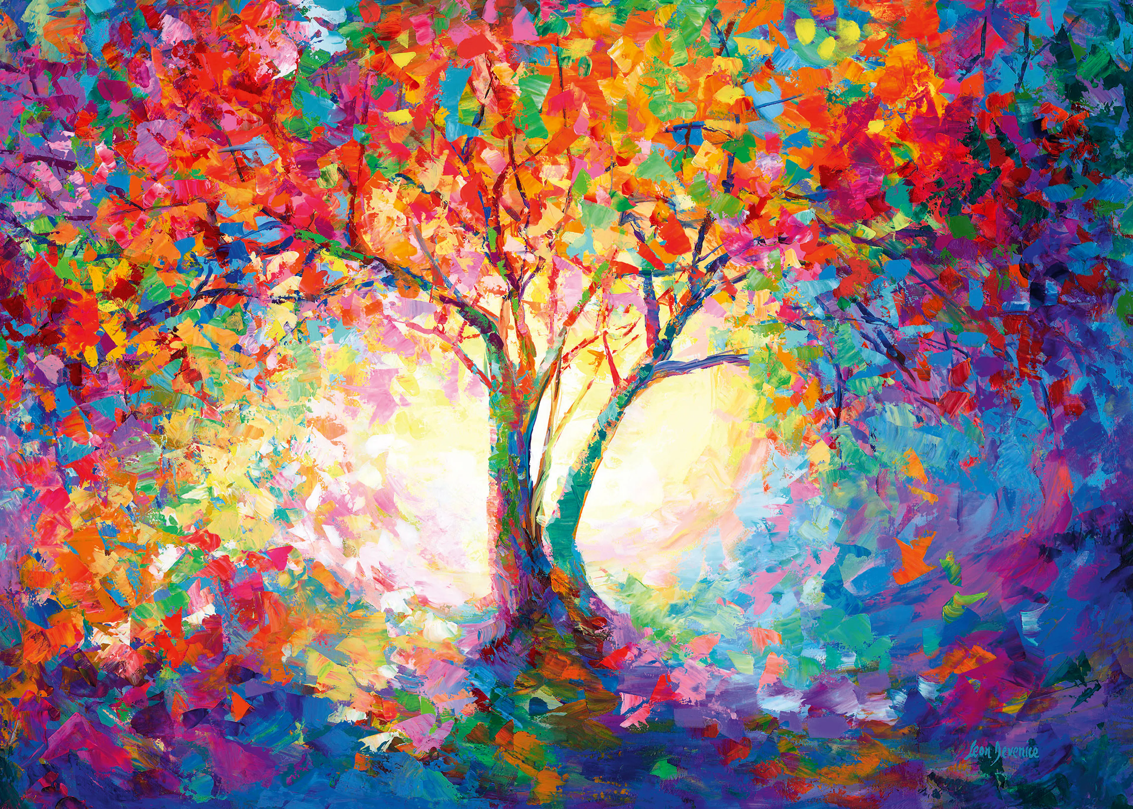 Leon Devenice - 다채로운 생명의 나무 포스터 0