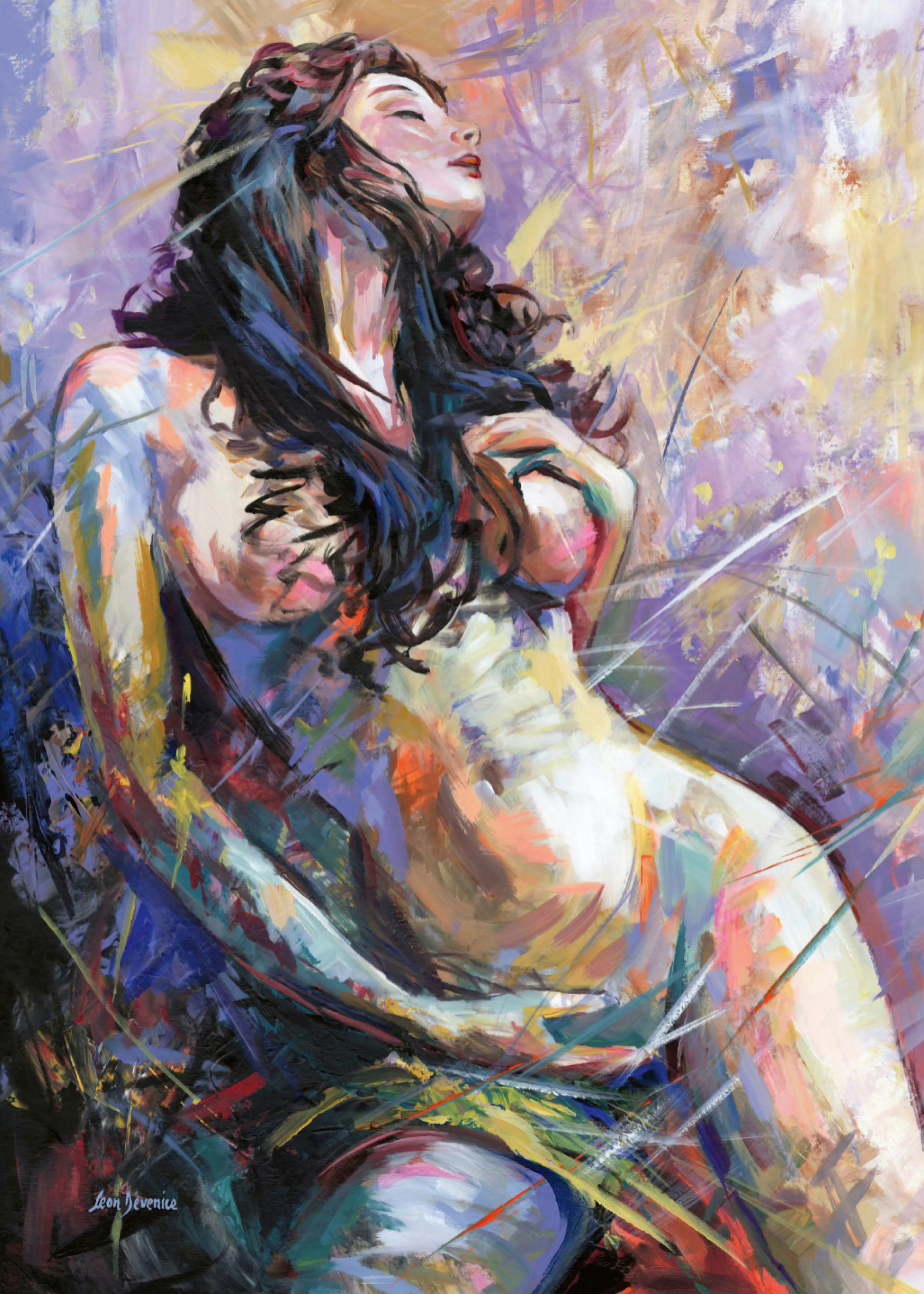 Leon Devenice - 컨템포러리 누드 포스터 0