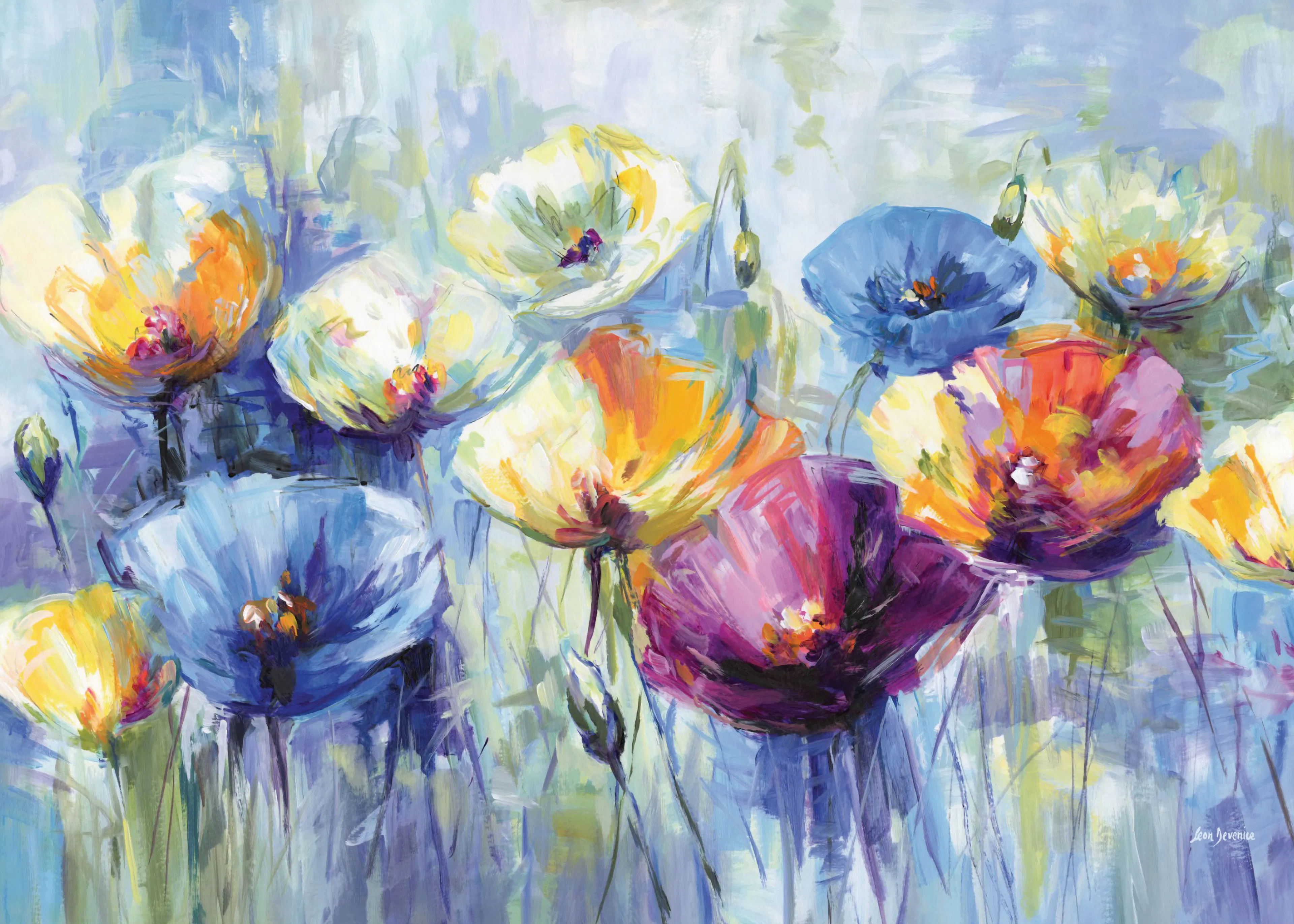 Leon Devenice - 즐거운 양귀비 포스터 0