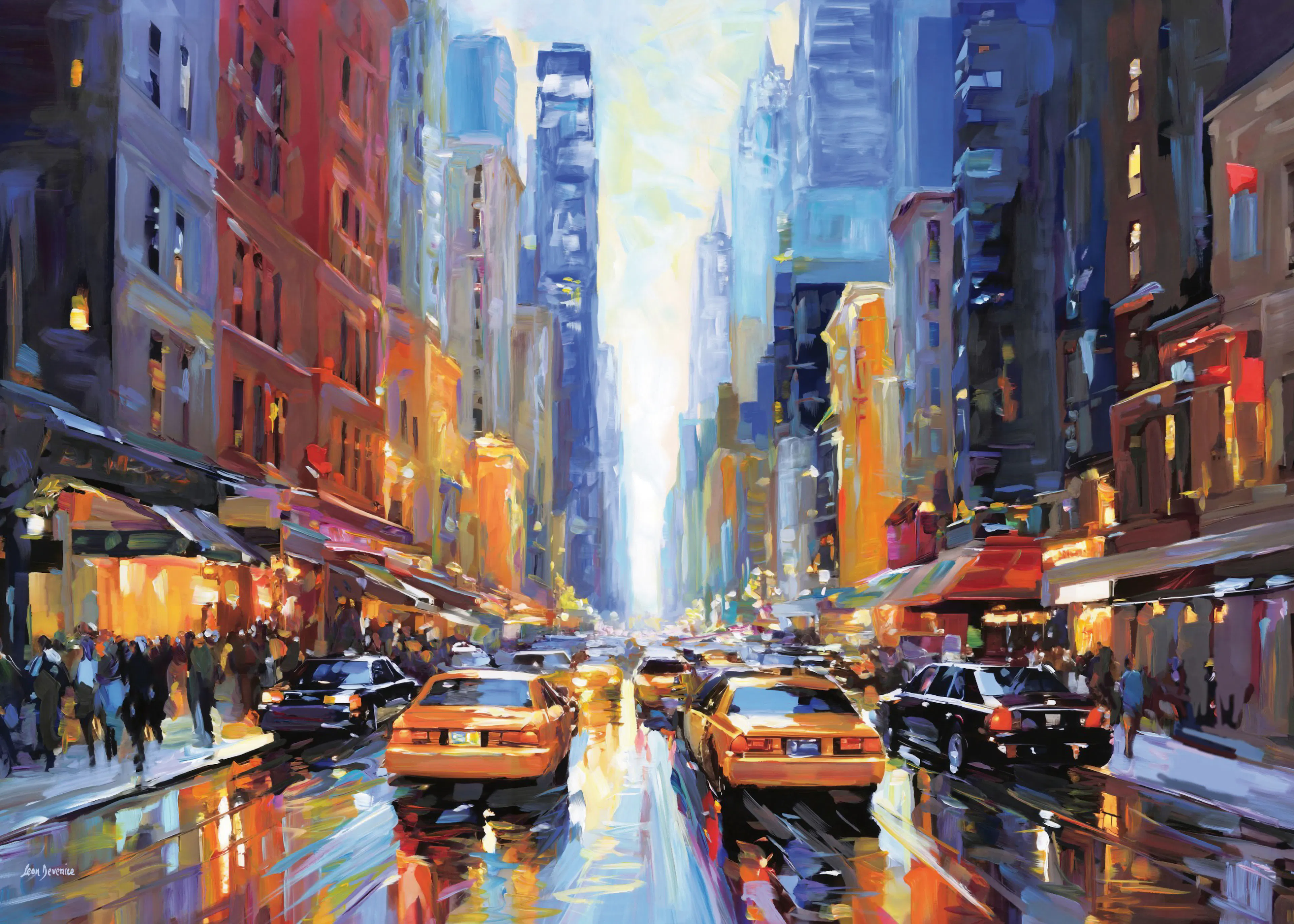 Leon Devenice - 뉴욕 시티 거리 포스터 0