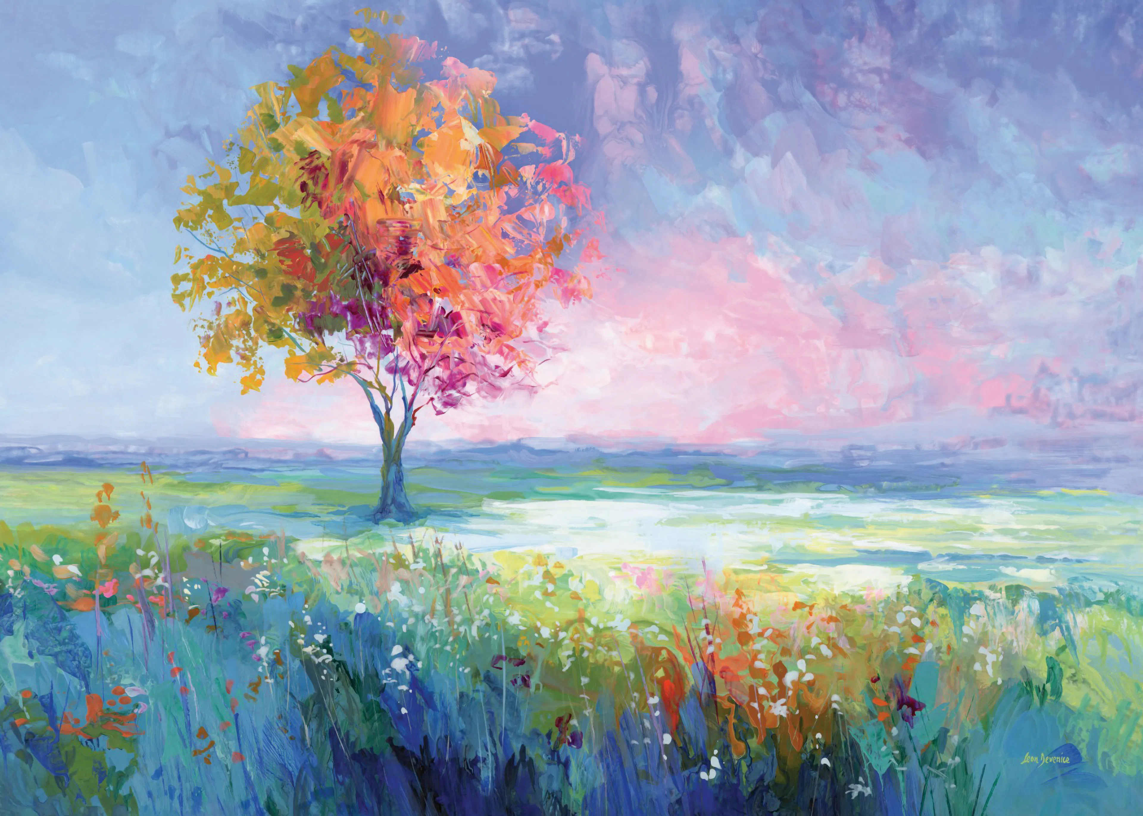 Leon Devenice - 평화로운 풍경 포스터 0