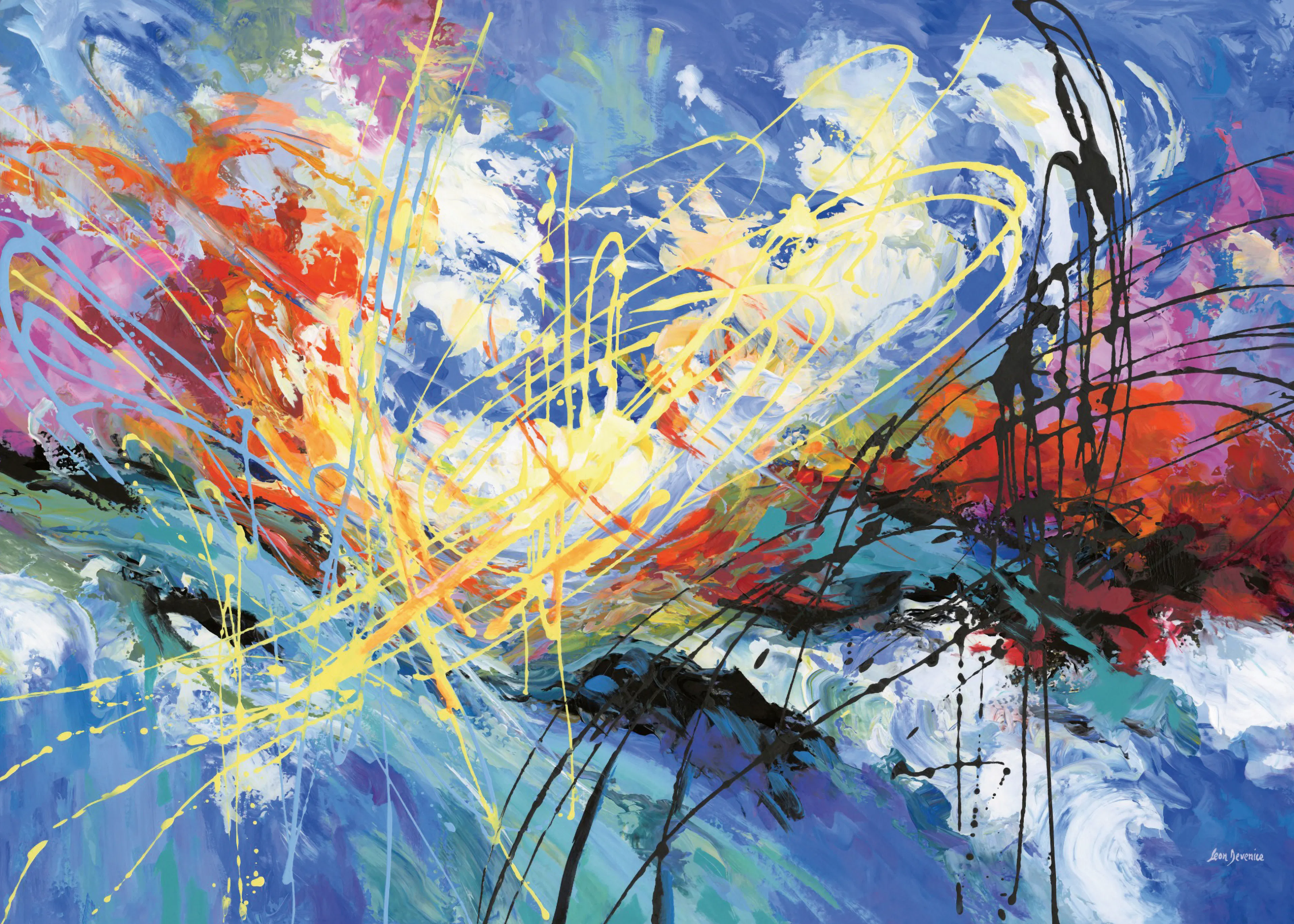 Leon Devenice - 긍정 에너지 심포니 포스터 0