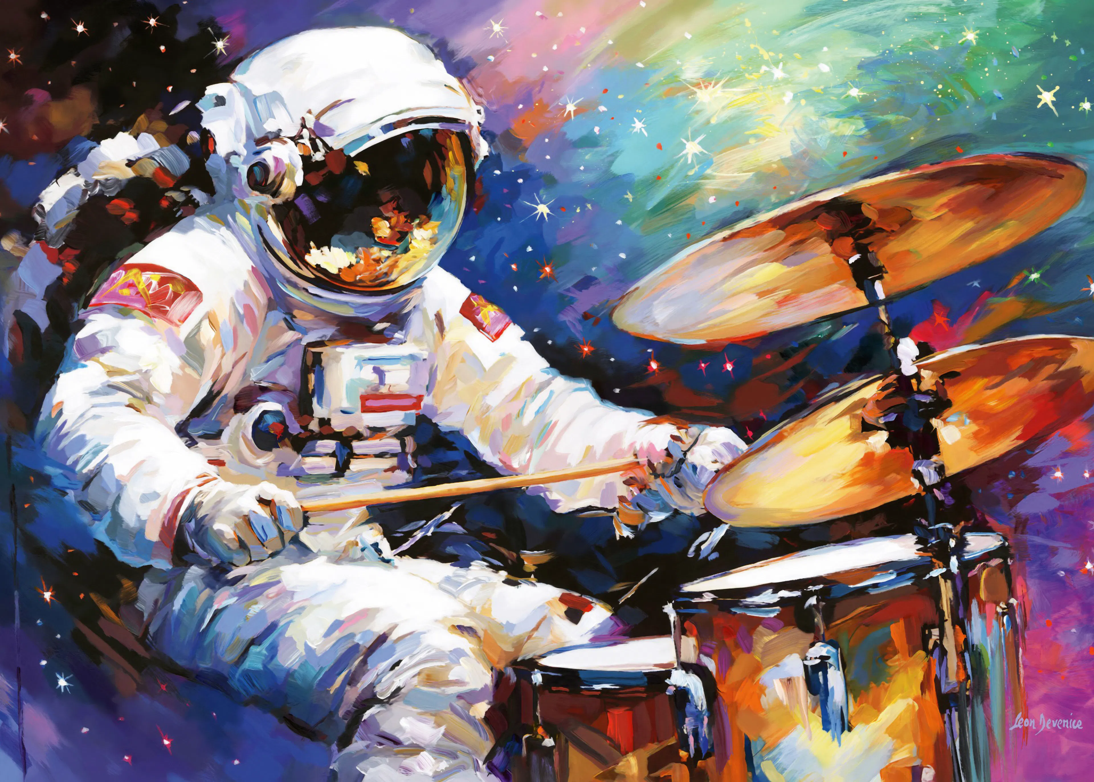 Leon Devenice - 코스믹 드러머 포스터 0