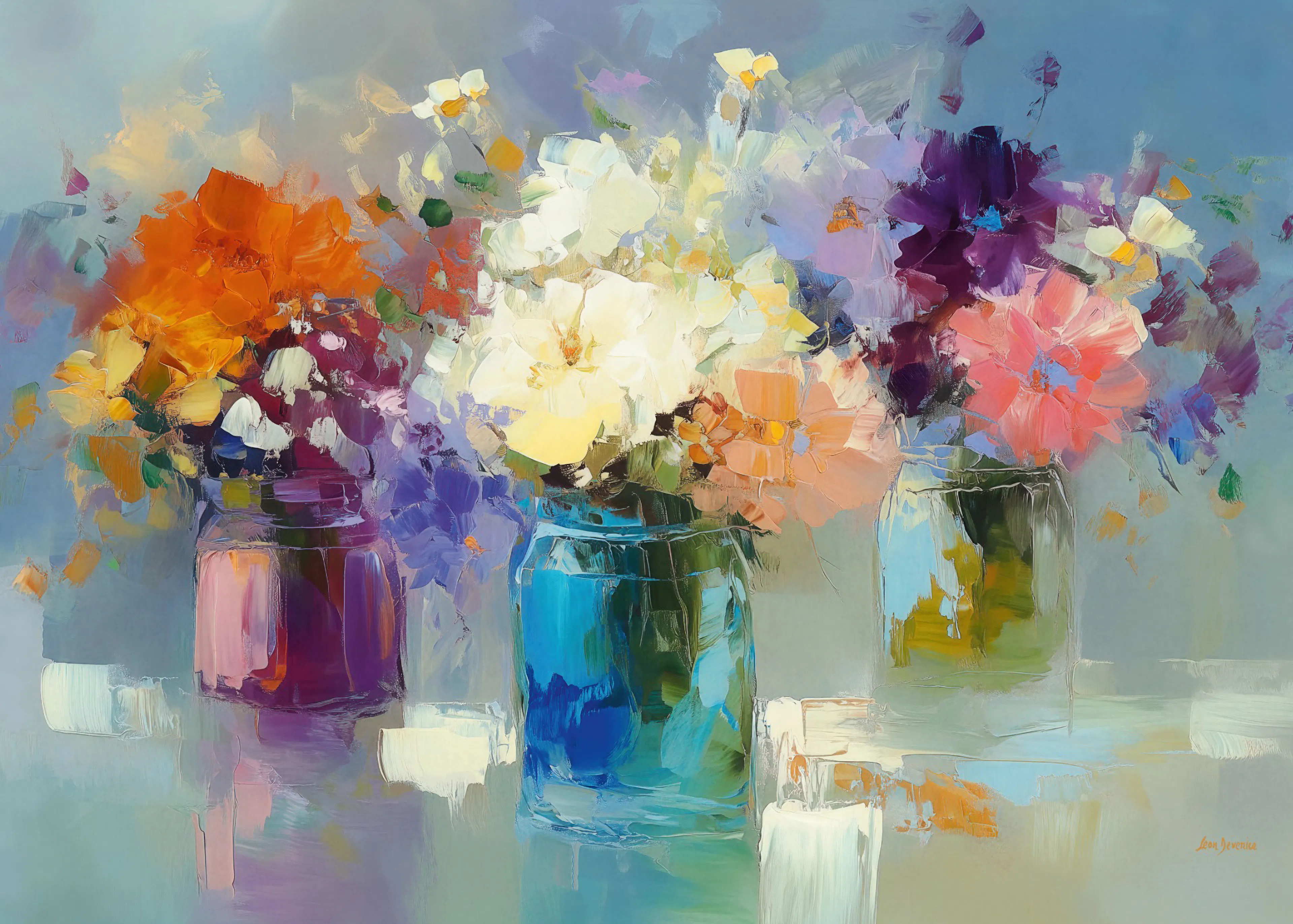 Leon Devenice - 봄의 인상 포스터 0