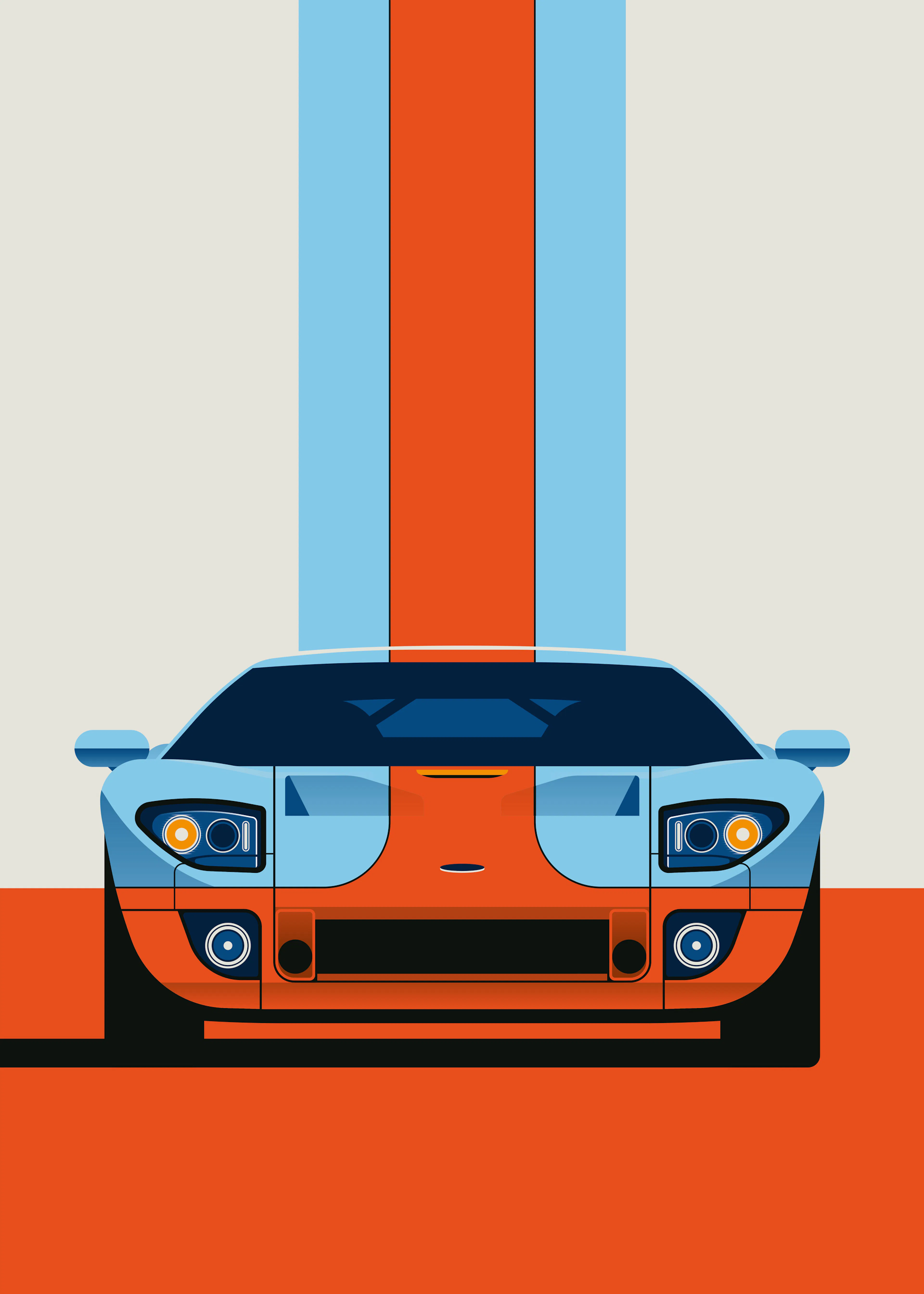 Bo Lundberg - Sports Car Poster 0