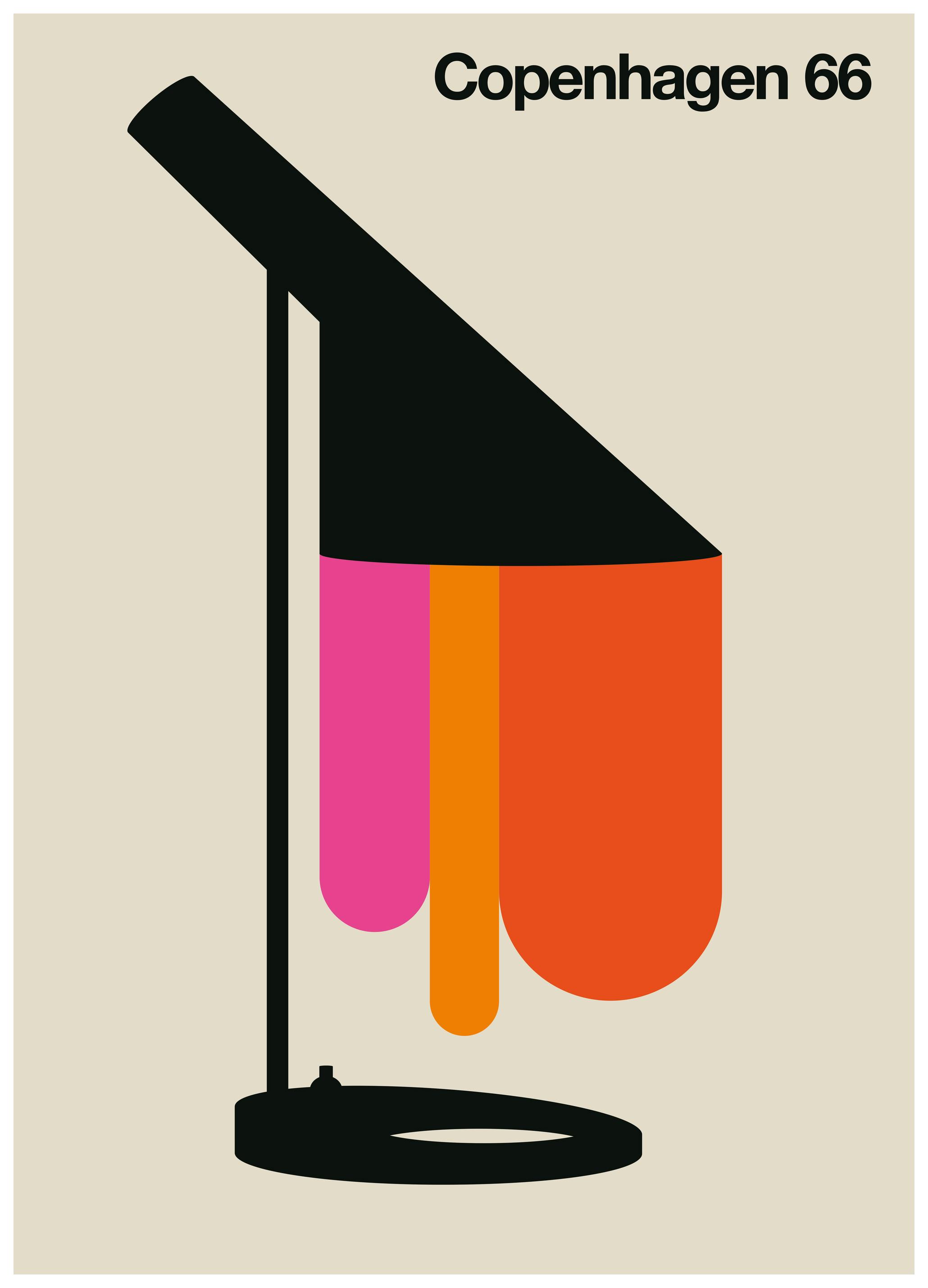 Bo Lundberg - Copenhagen Poster (30x40 cm) - Poster Store