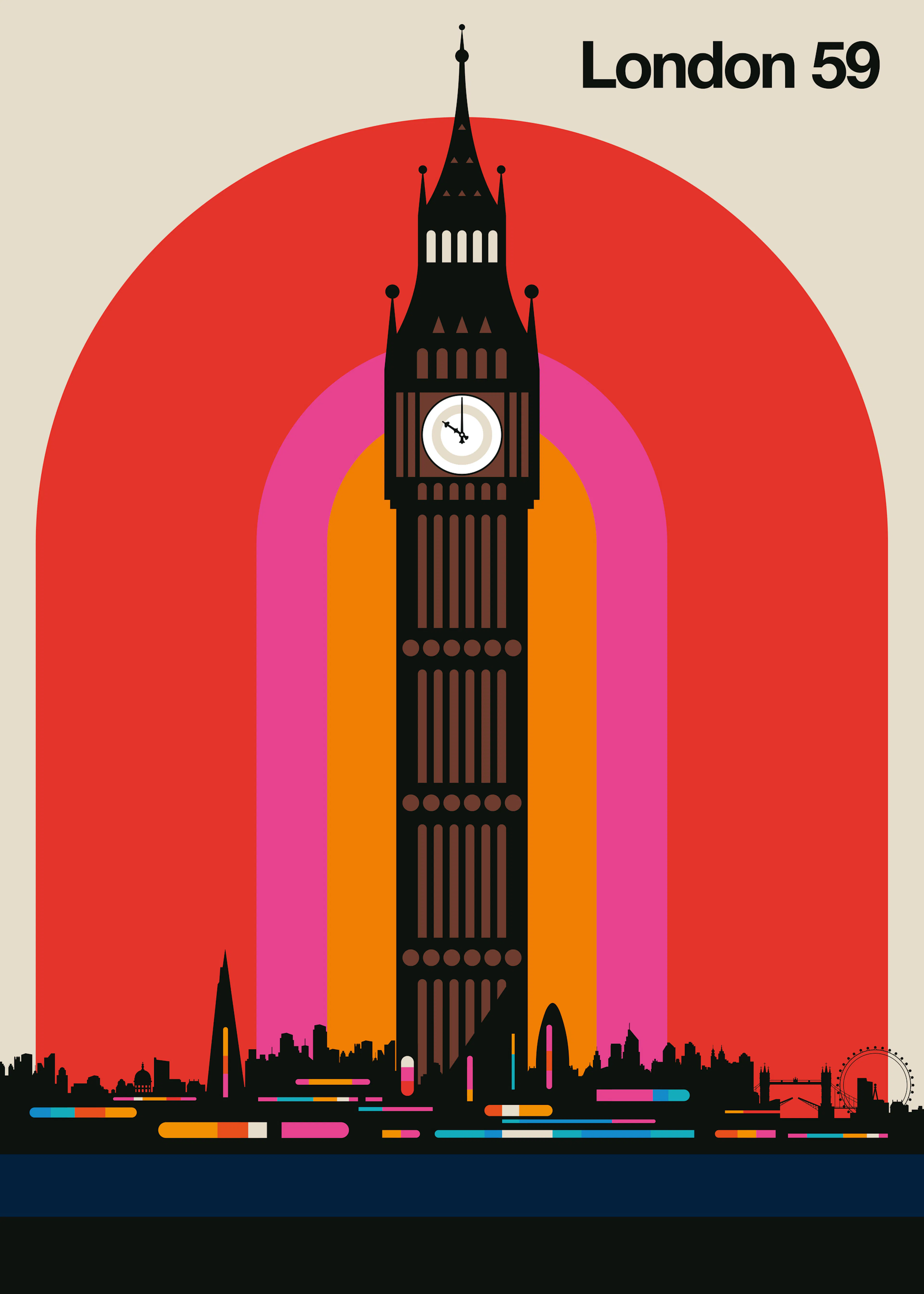 Bo Lundberg - London Big Ben Poster 0