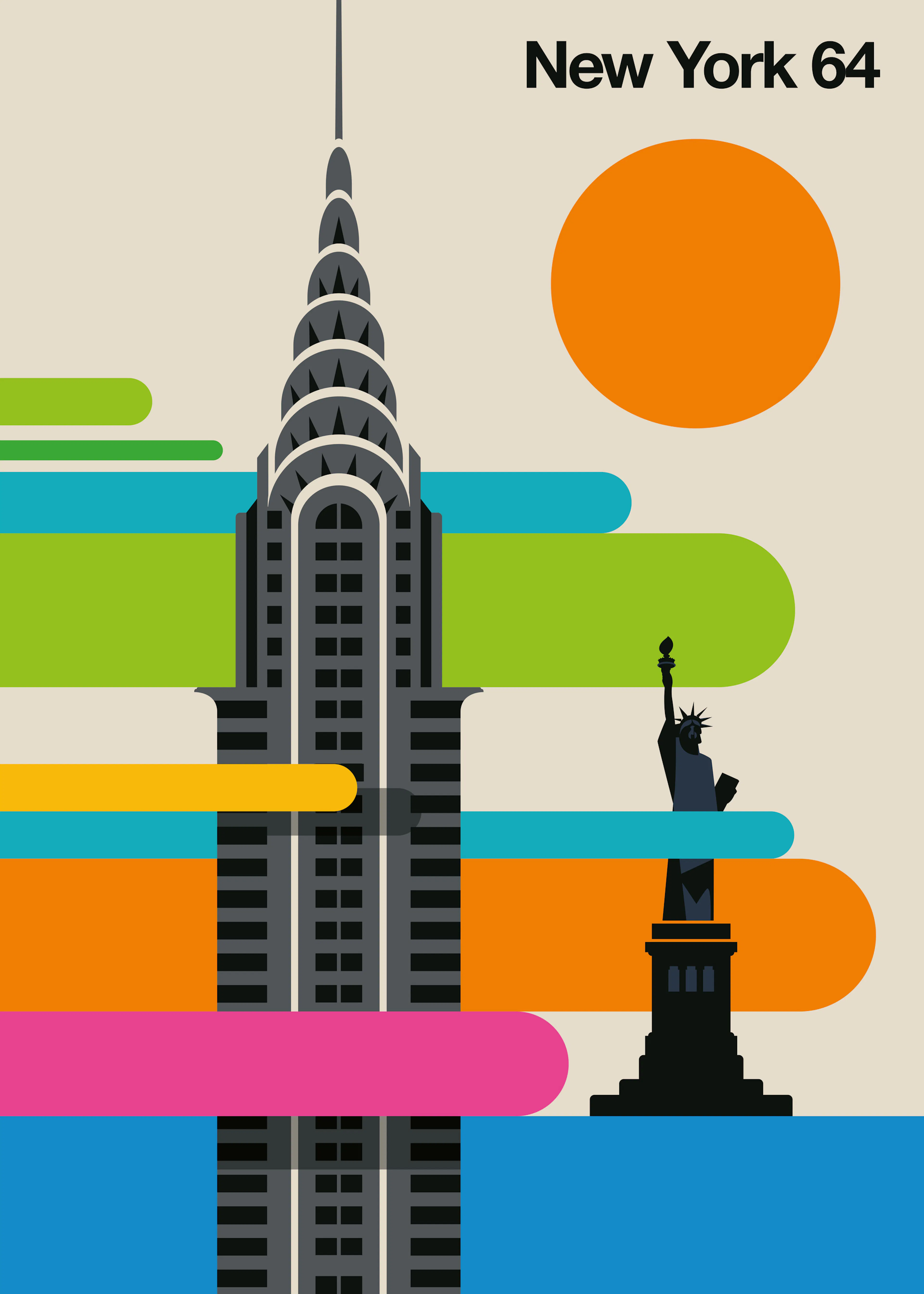 Bo Lundberg - New York Skyline Poster 0