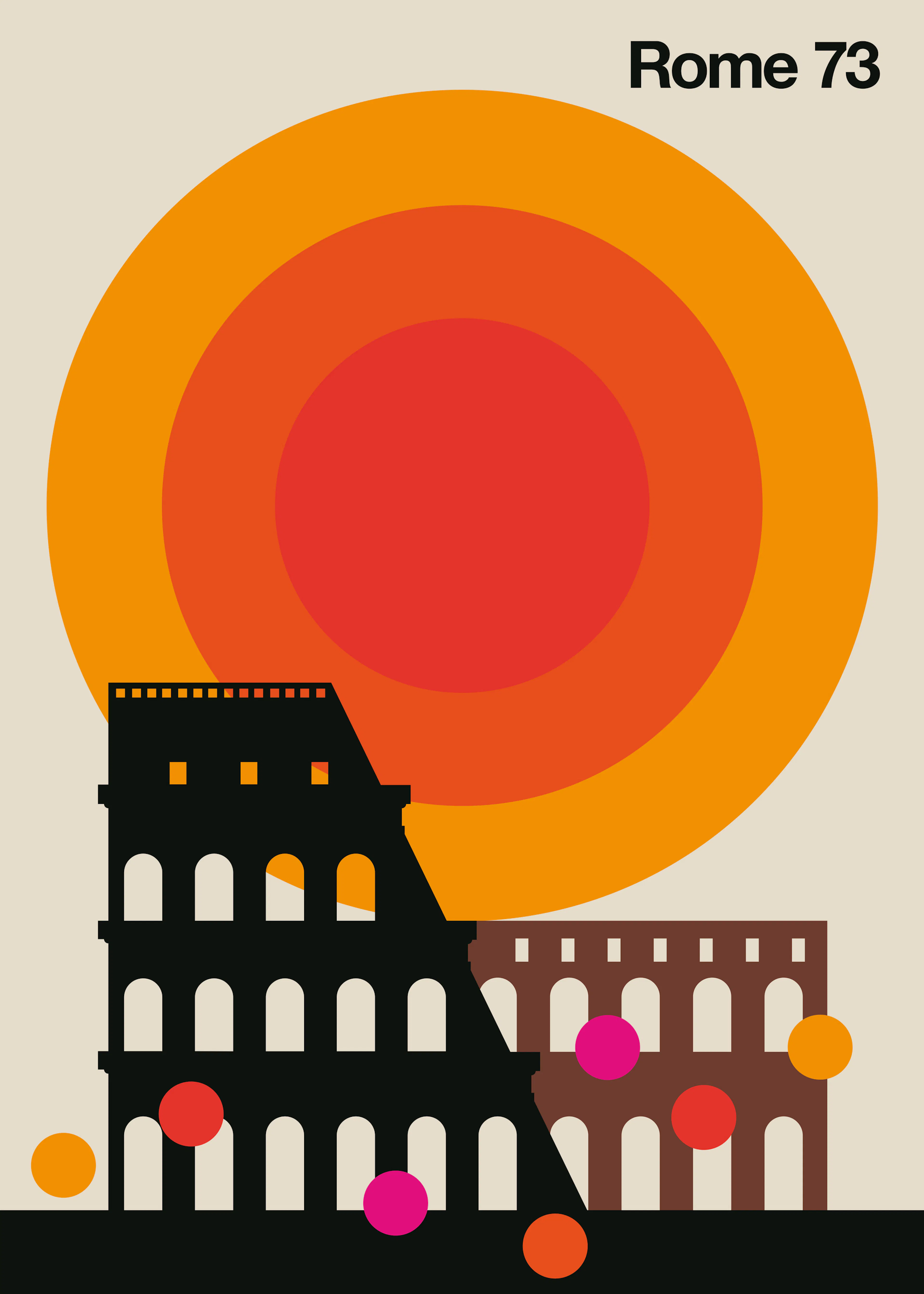 Bo Lundberg - Rome Sunset Poster 0