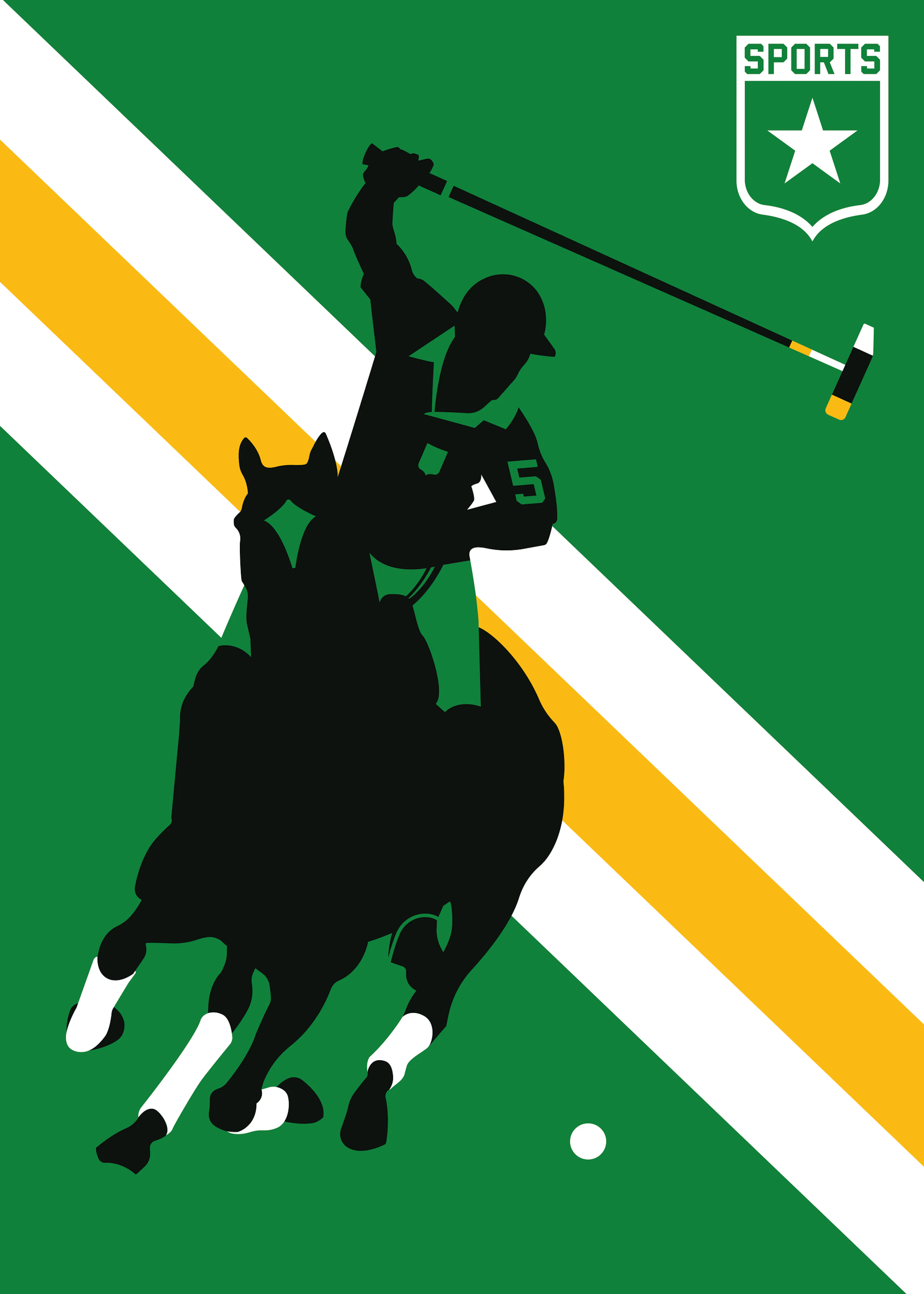 Bo Lundberg - Horse Polo Poster 0