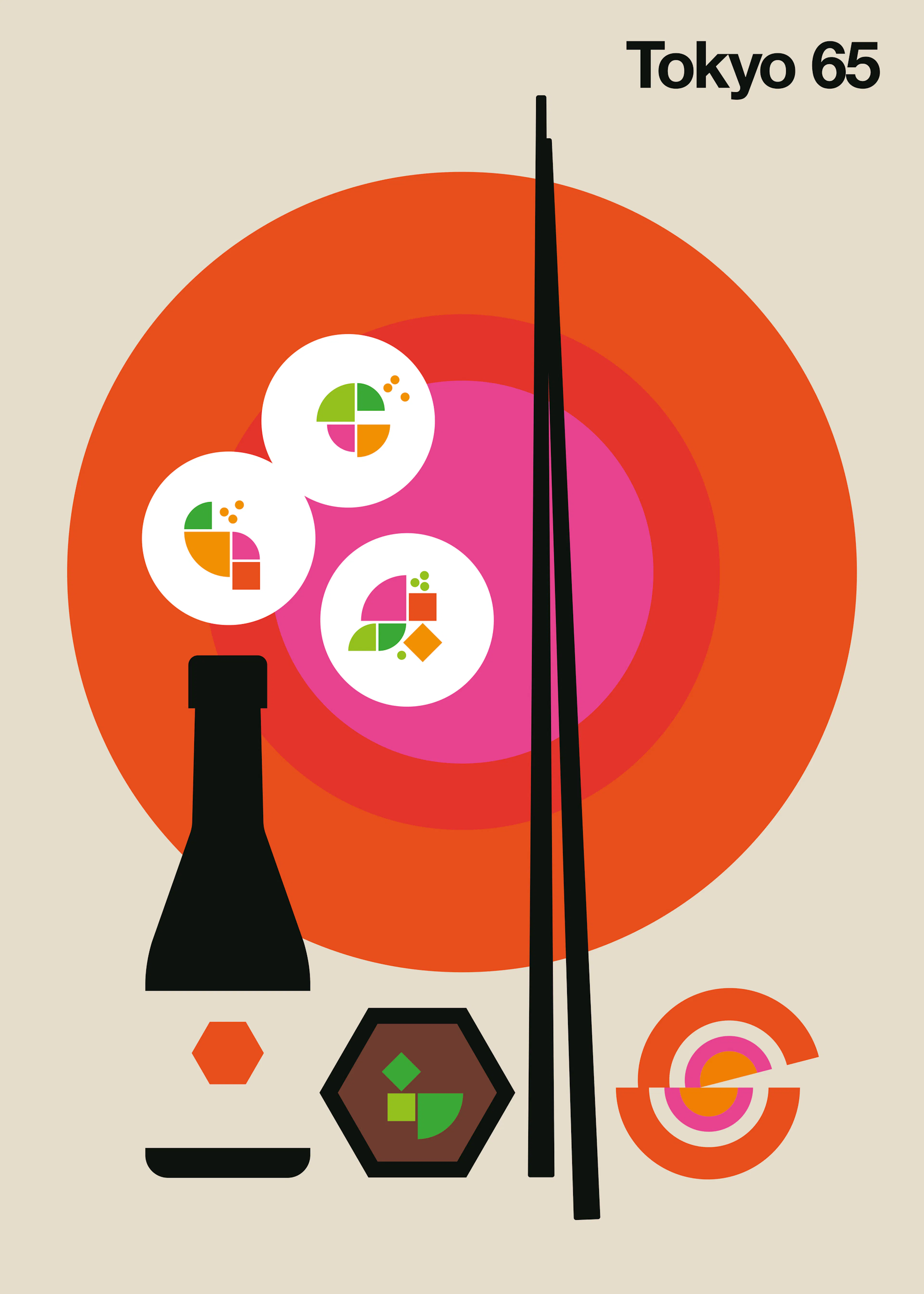 Bo Lundberg - Tokyo 65 Poster 0