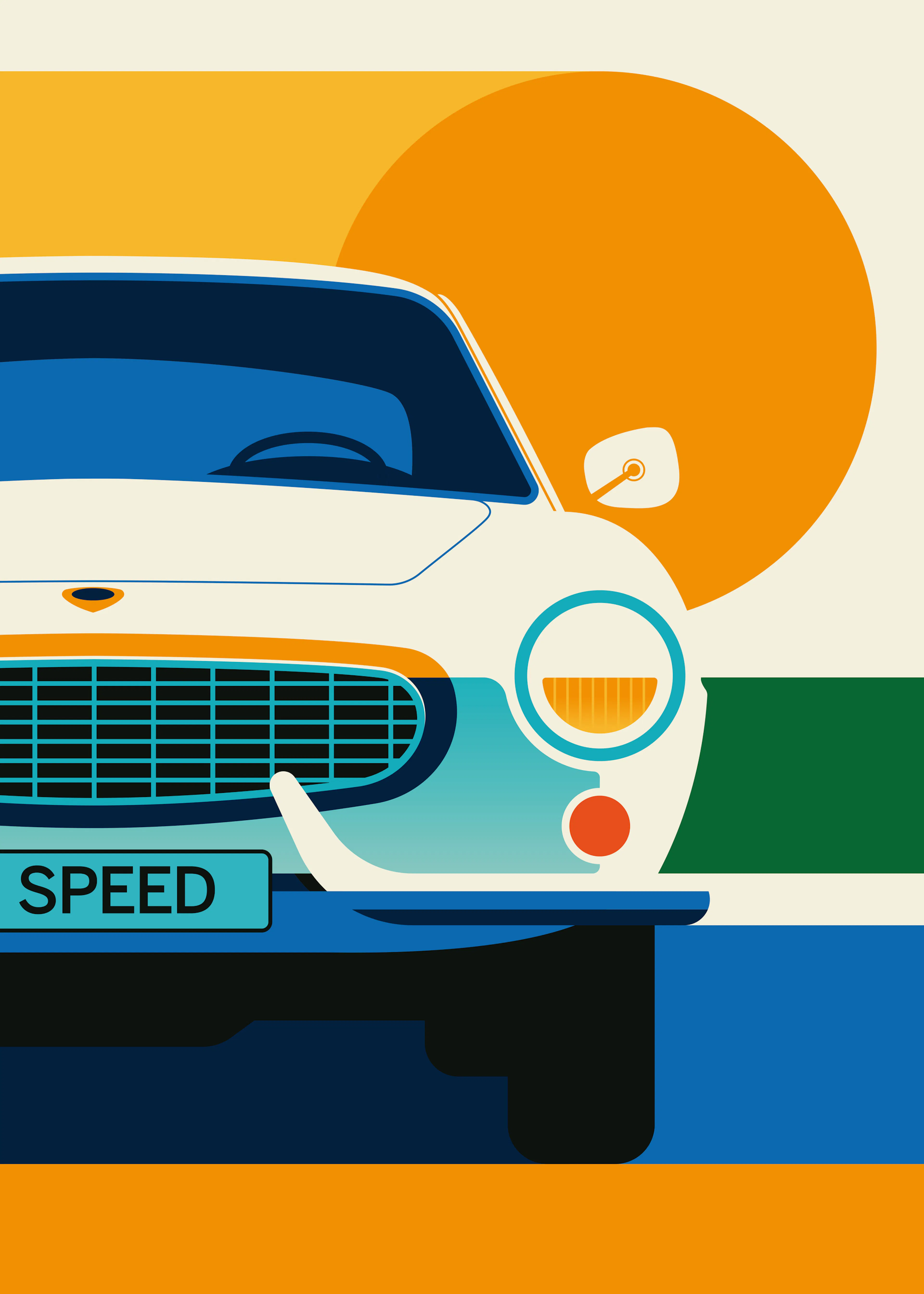 Bo Lundberg - Classic Car Poster 0