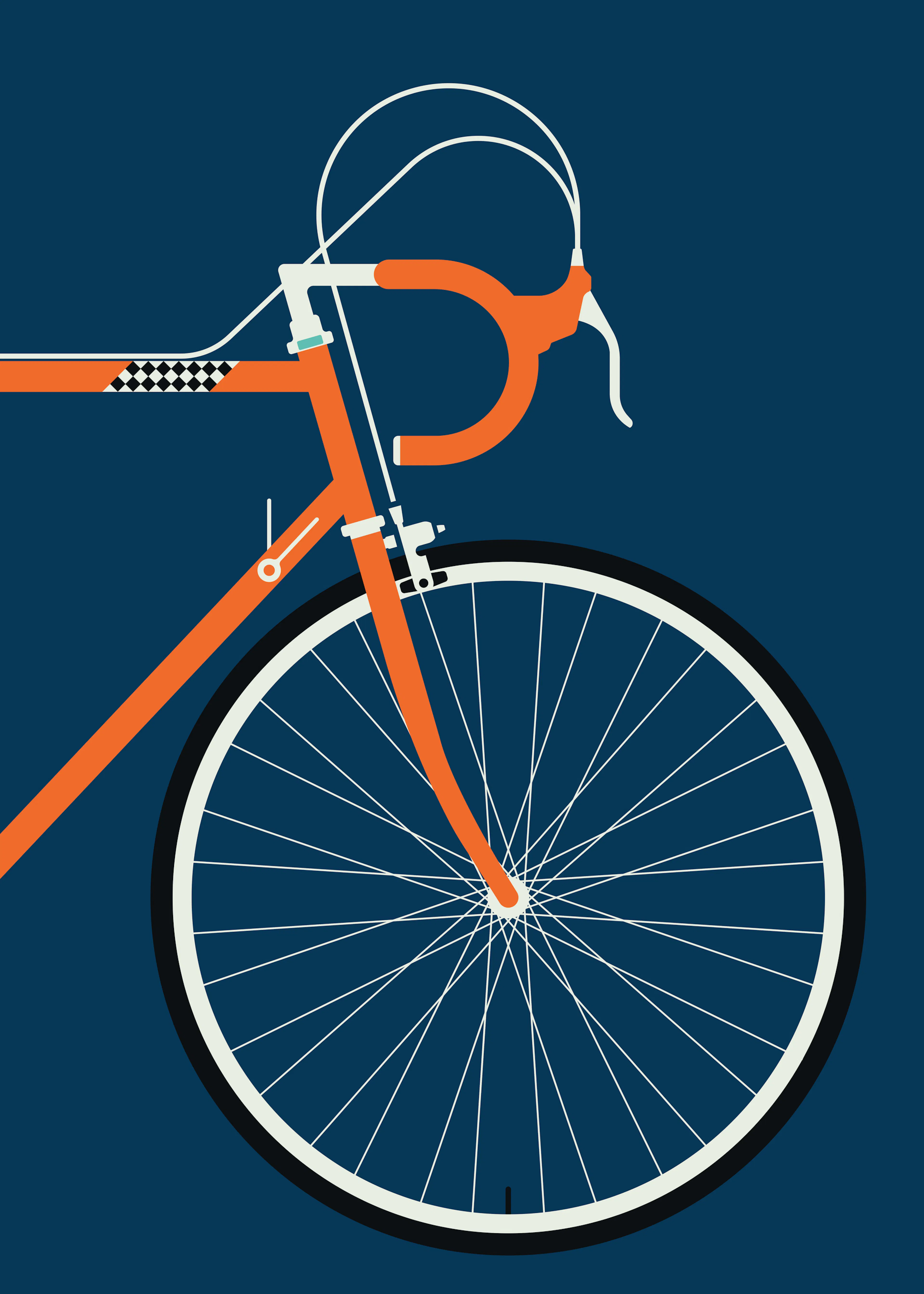 Bo Lundberg - Swedish Racing Bike Poster 0