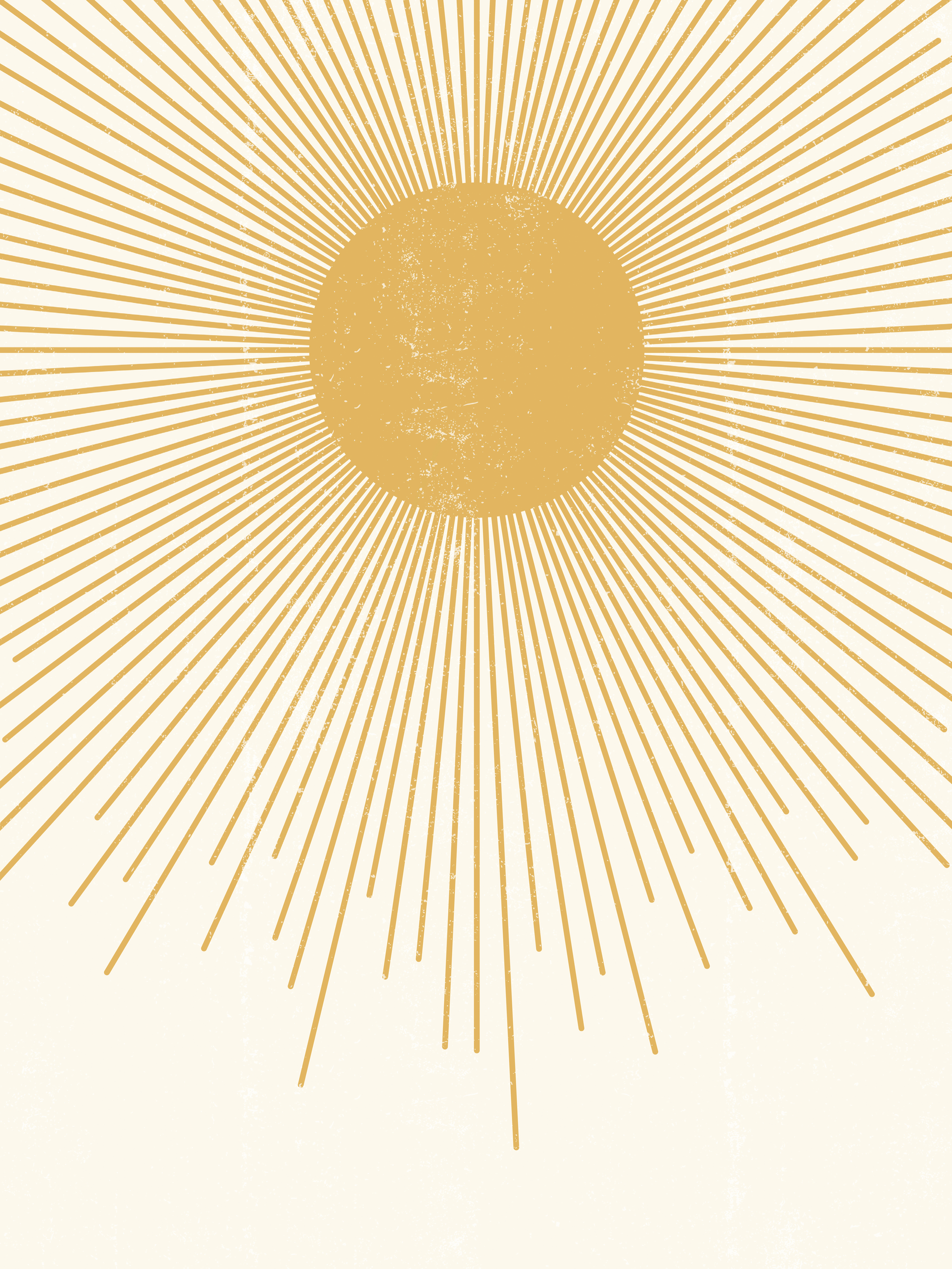 Olga Telnova - Golden Sunburst Poster