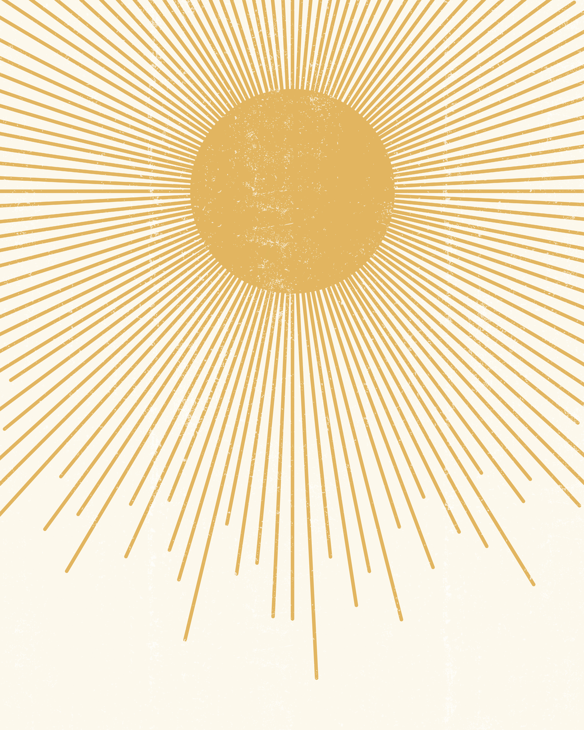 Olga Telnova - Golden Sunburst Poster