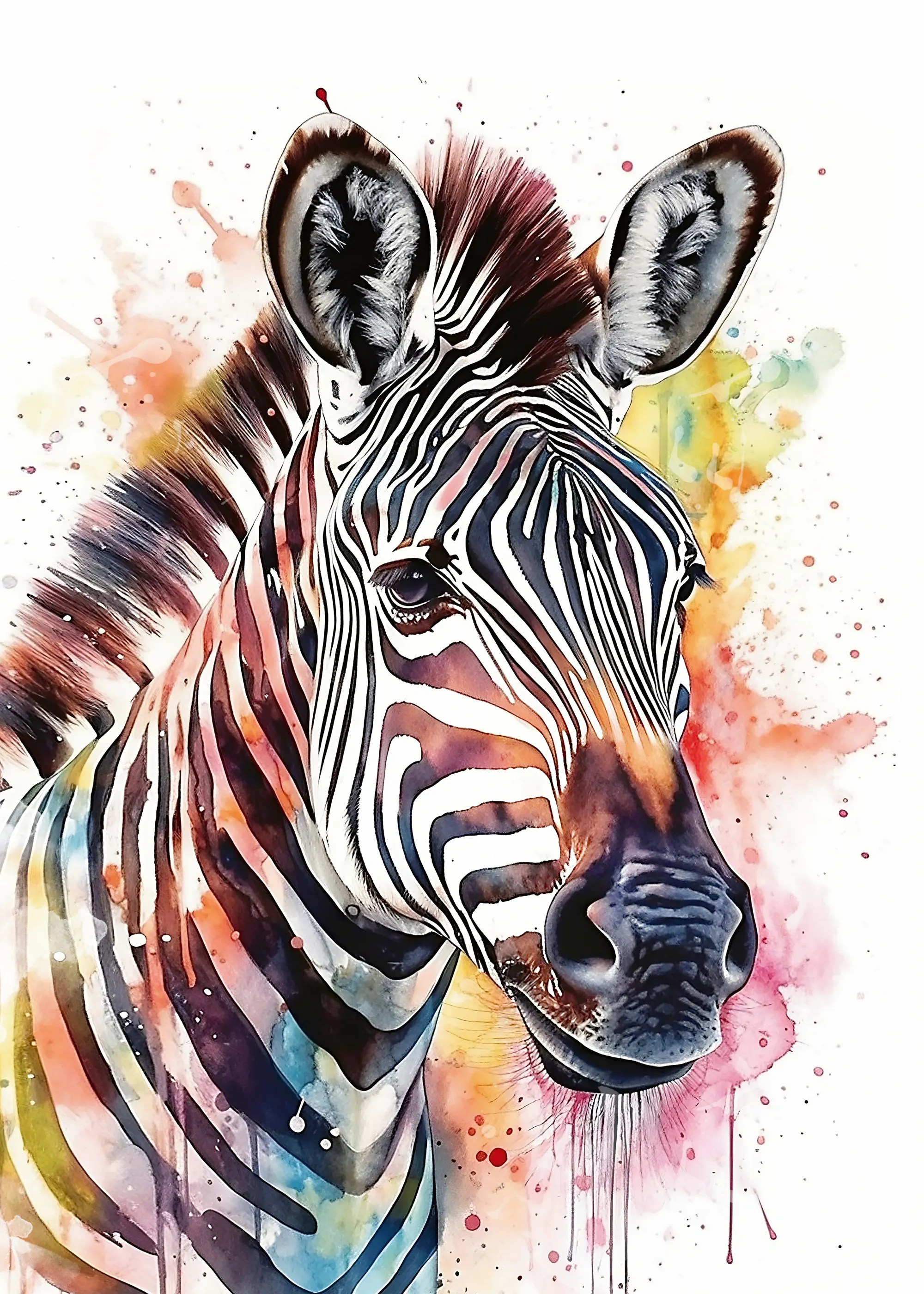 Olga Telnova - Zèbre Poster 0