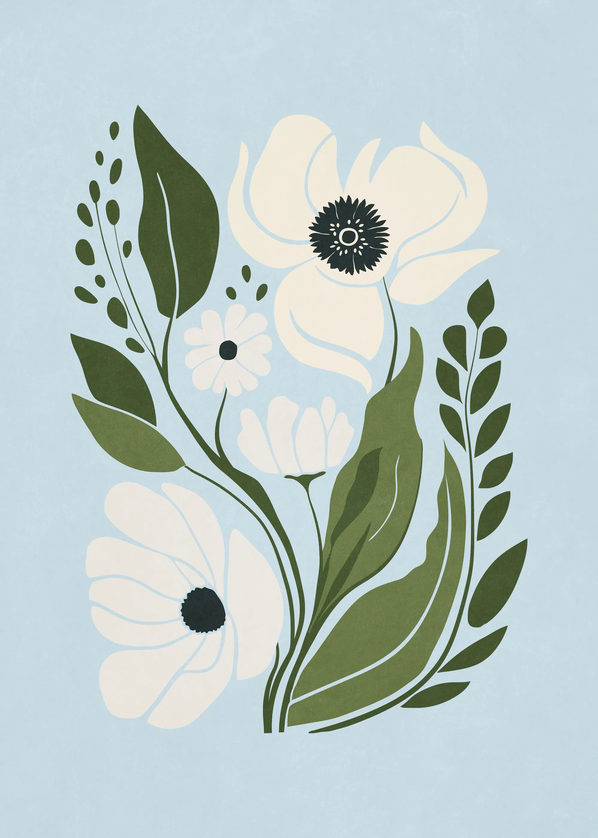 Olga Telnova - Florals Poster 0