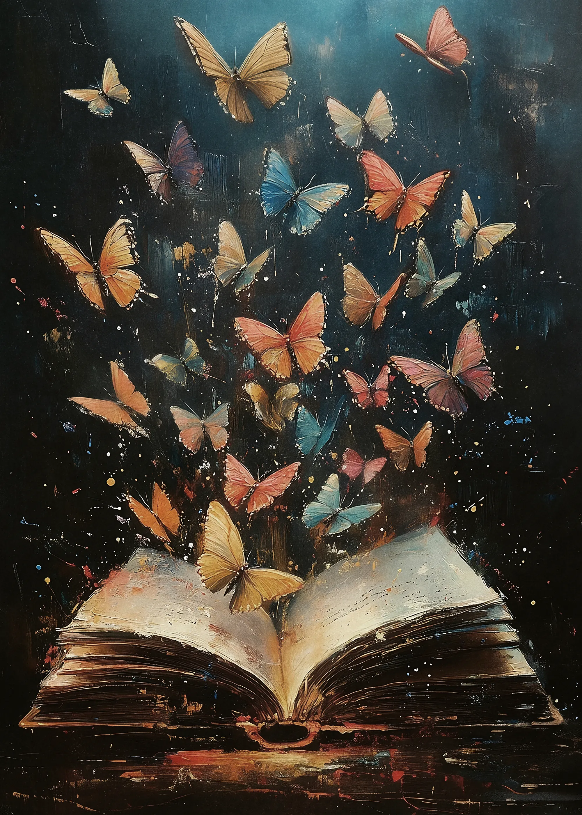 Olga Telnova - Magia Fluturilor Poster 0