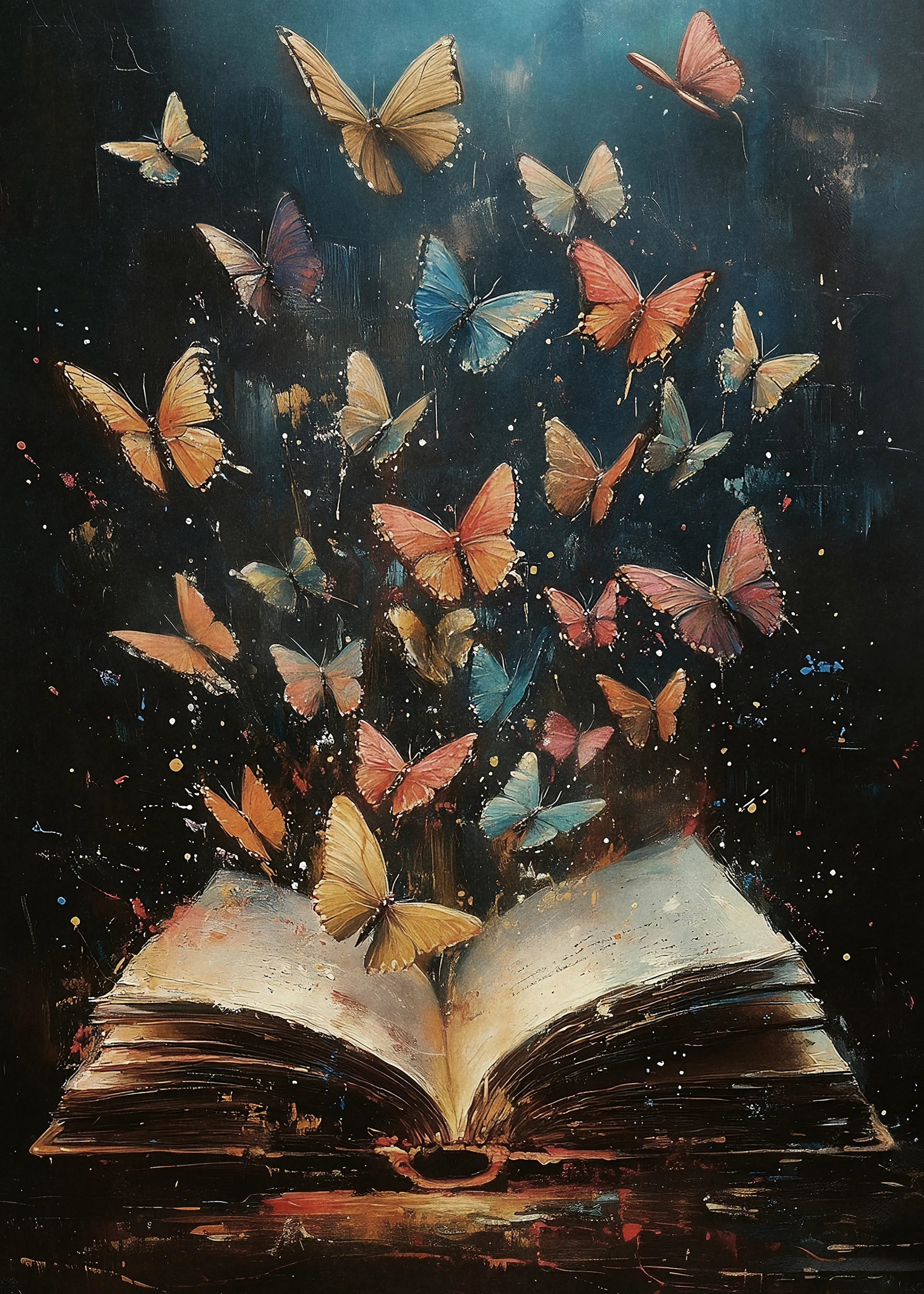 Olga Telnova - Magia Fluturilor Poster 0