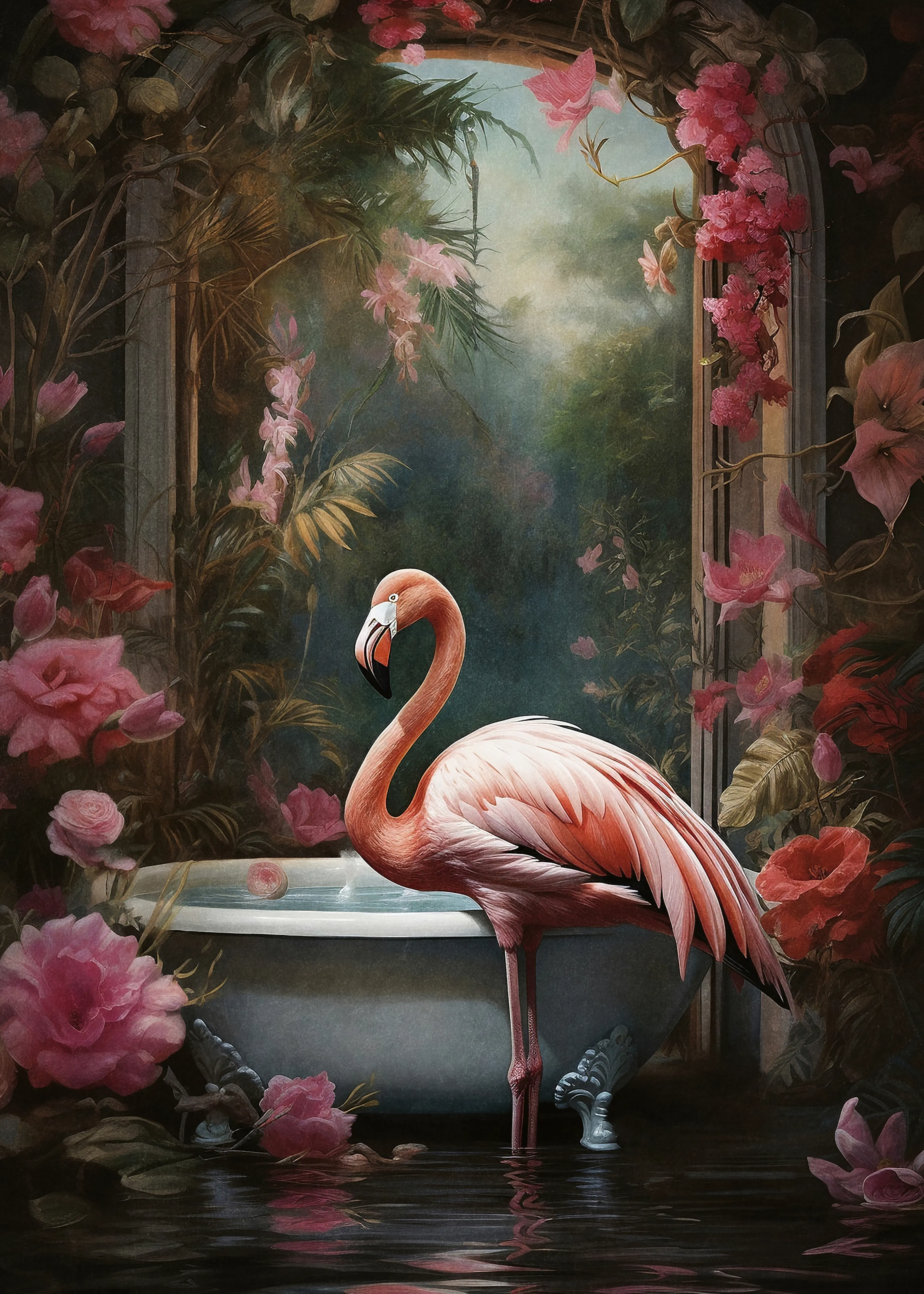 Olga Telnova - Flamingo Afiș 0