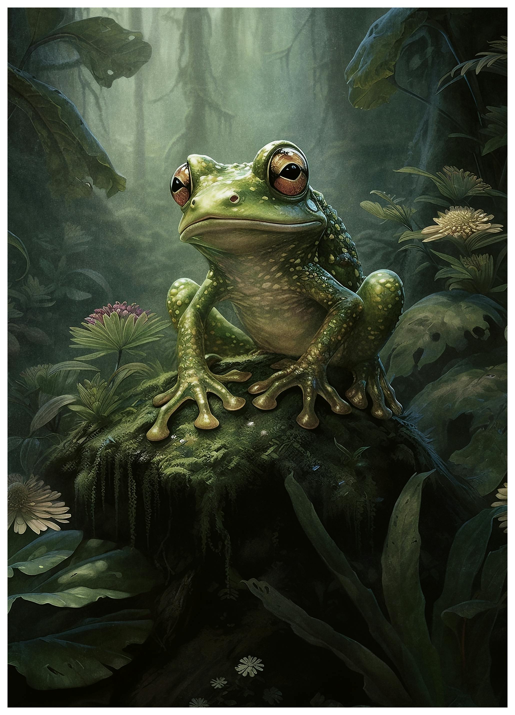 Olga Telnova - Boomkikker Poster (100x150 cm) - Poster Store