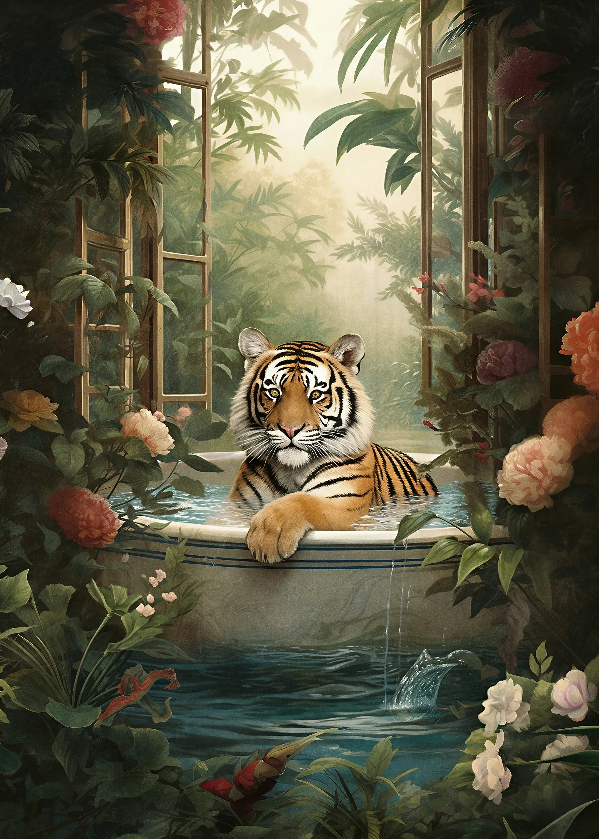 Olga Telnova - Tigre Jungle Poster 0