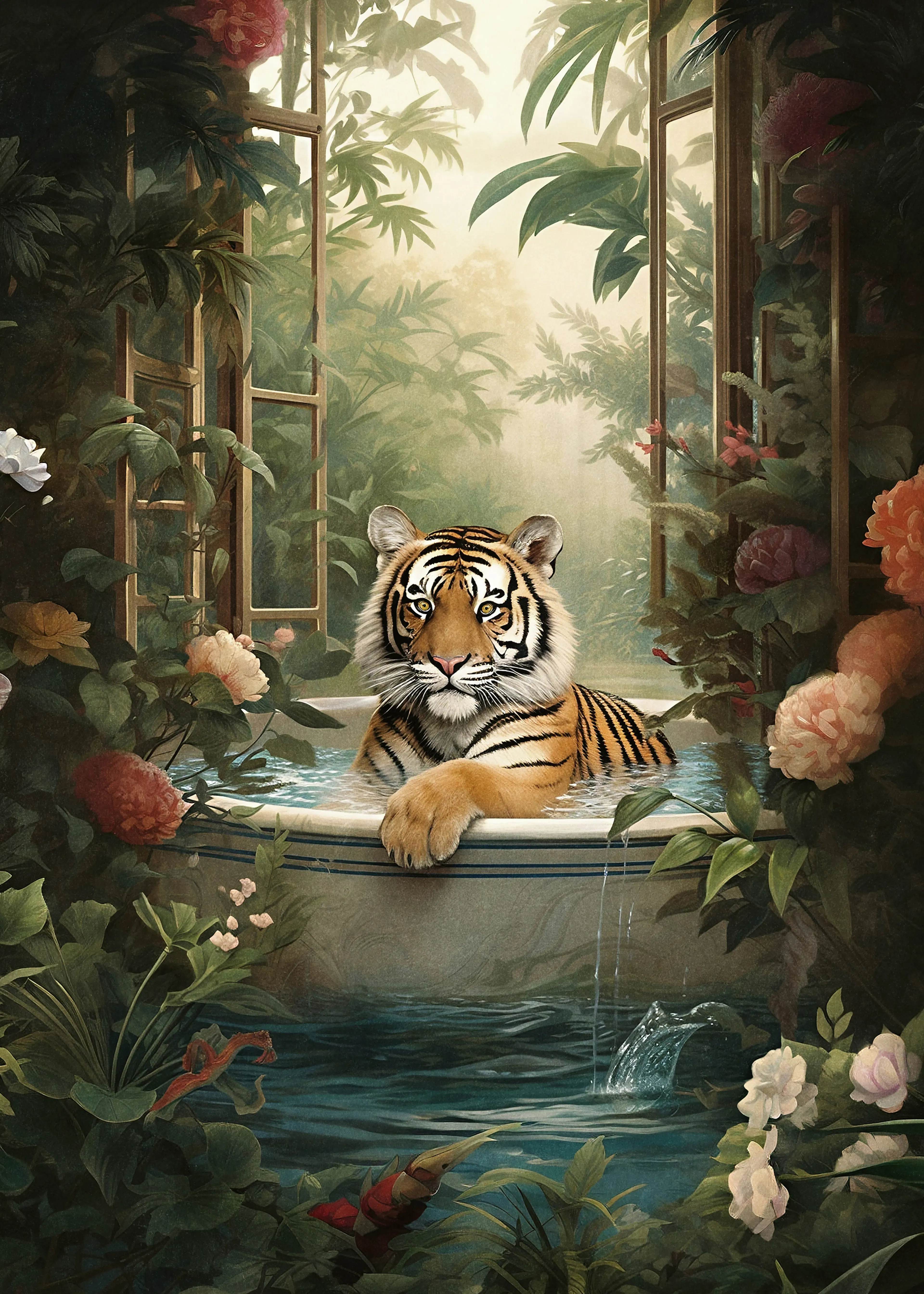 Olga Telnova - Tigre Jungle Poster 0