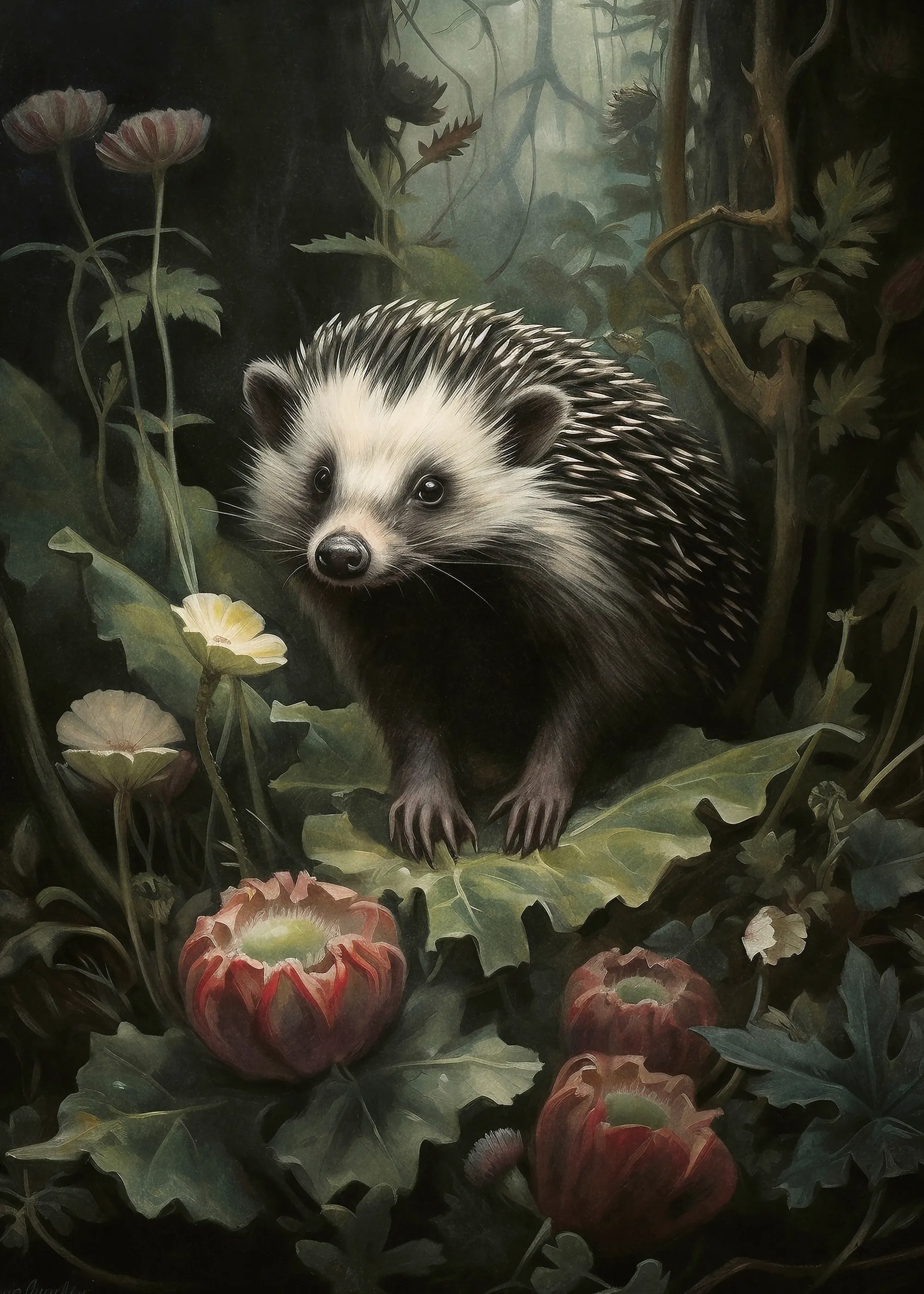 Olga Telnova - Hérisson Poster 0