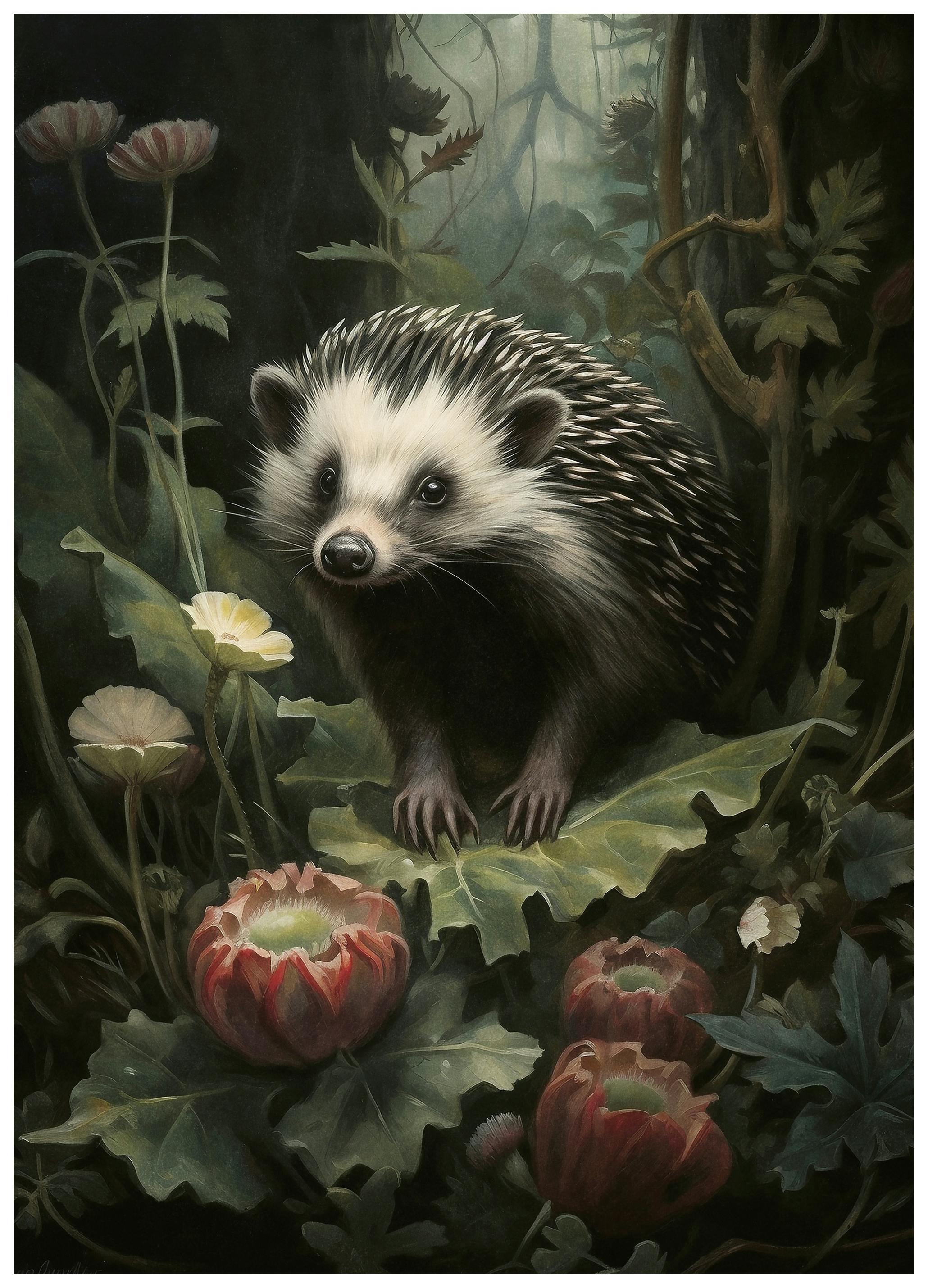 Olga Telnova - Egel Poster (40x50 cm) - Poster Store
