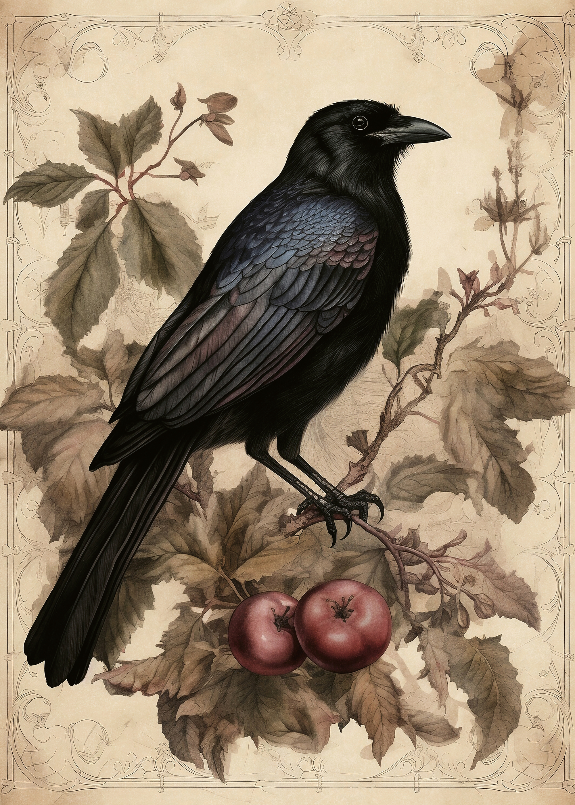 Olga Telnova - Blackbird Poster