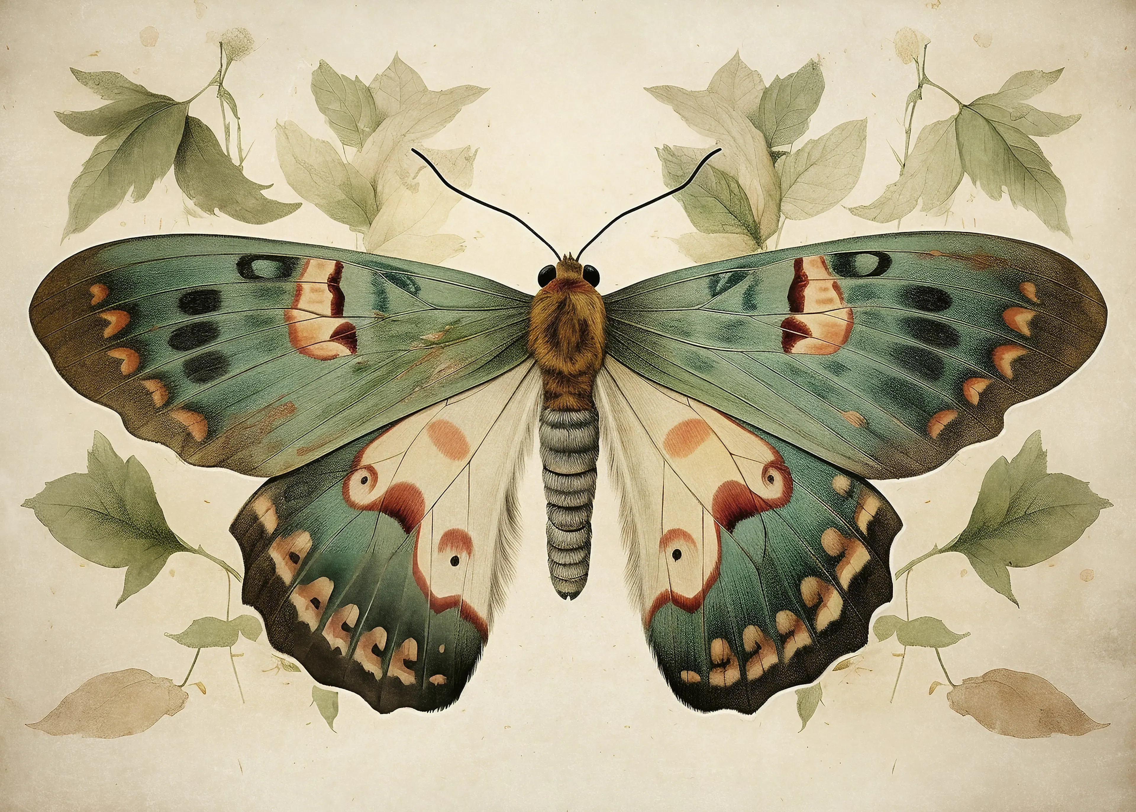 Olga Telnova - Papillon Mural Affiche 0
