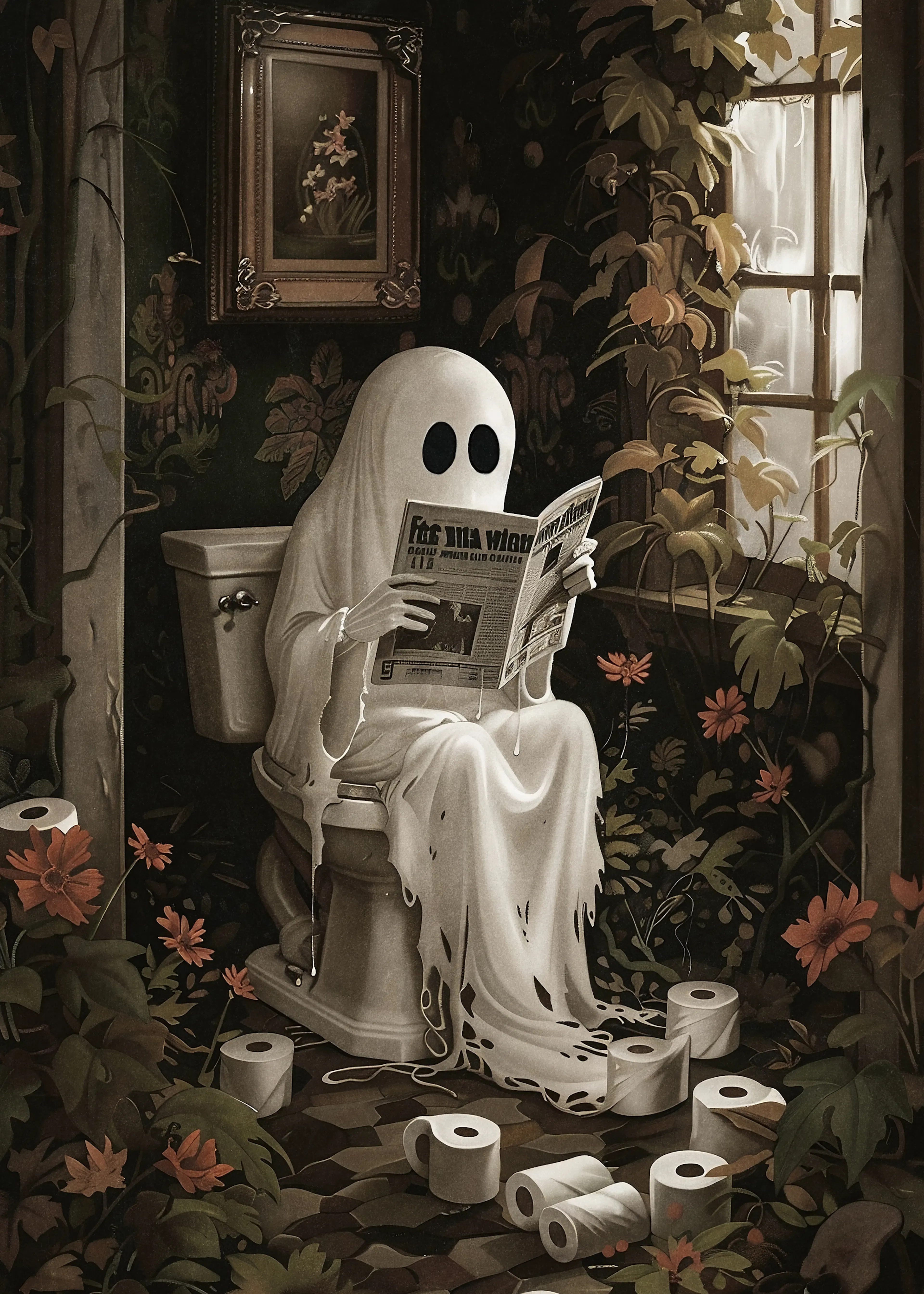 Olga Telnova - Lesender Geist Poster 0