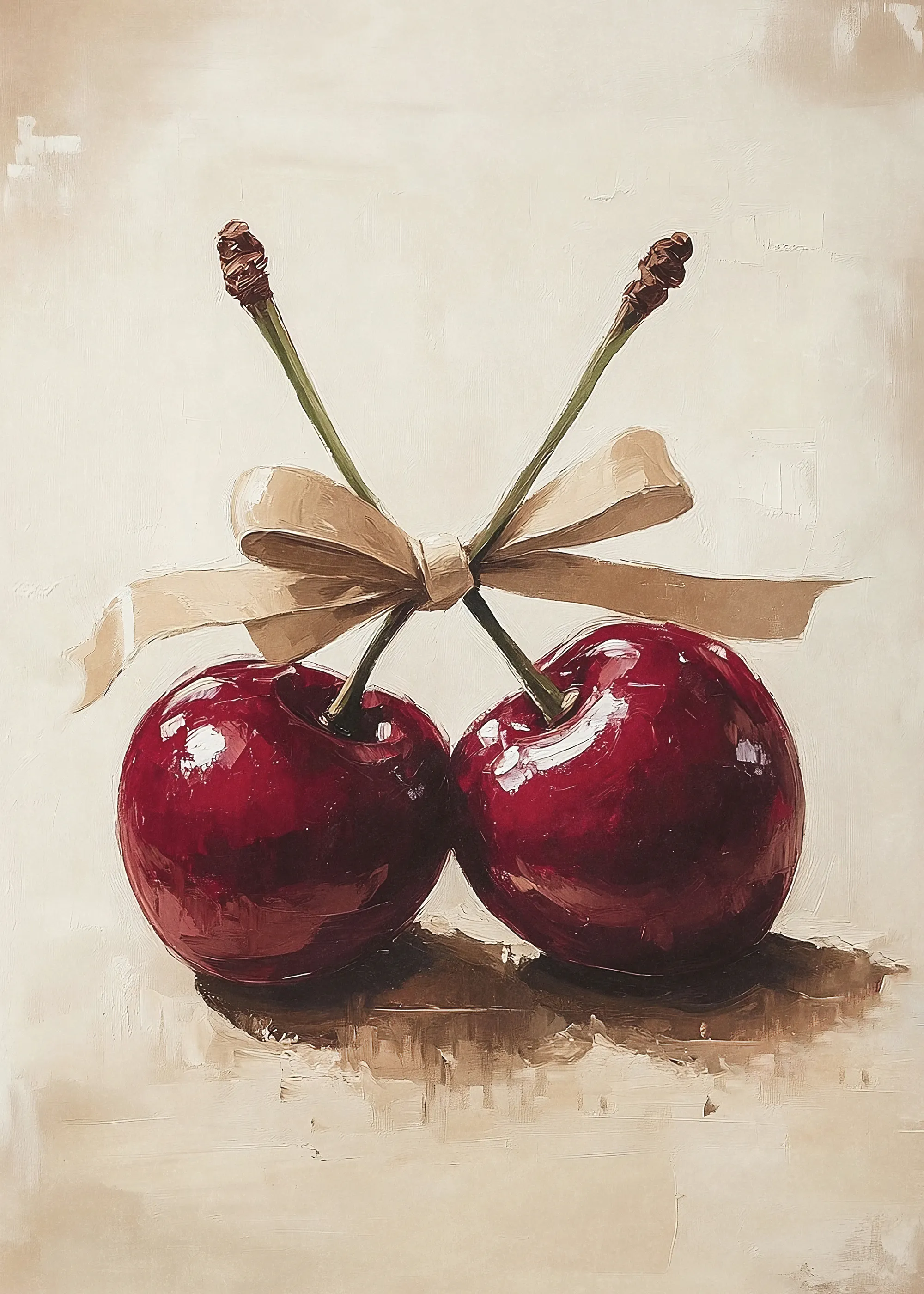 Olga Telnova - Cherries Wall Poster 0